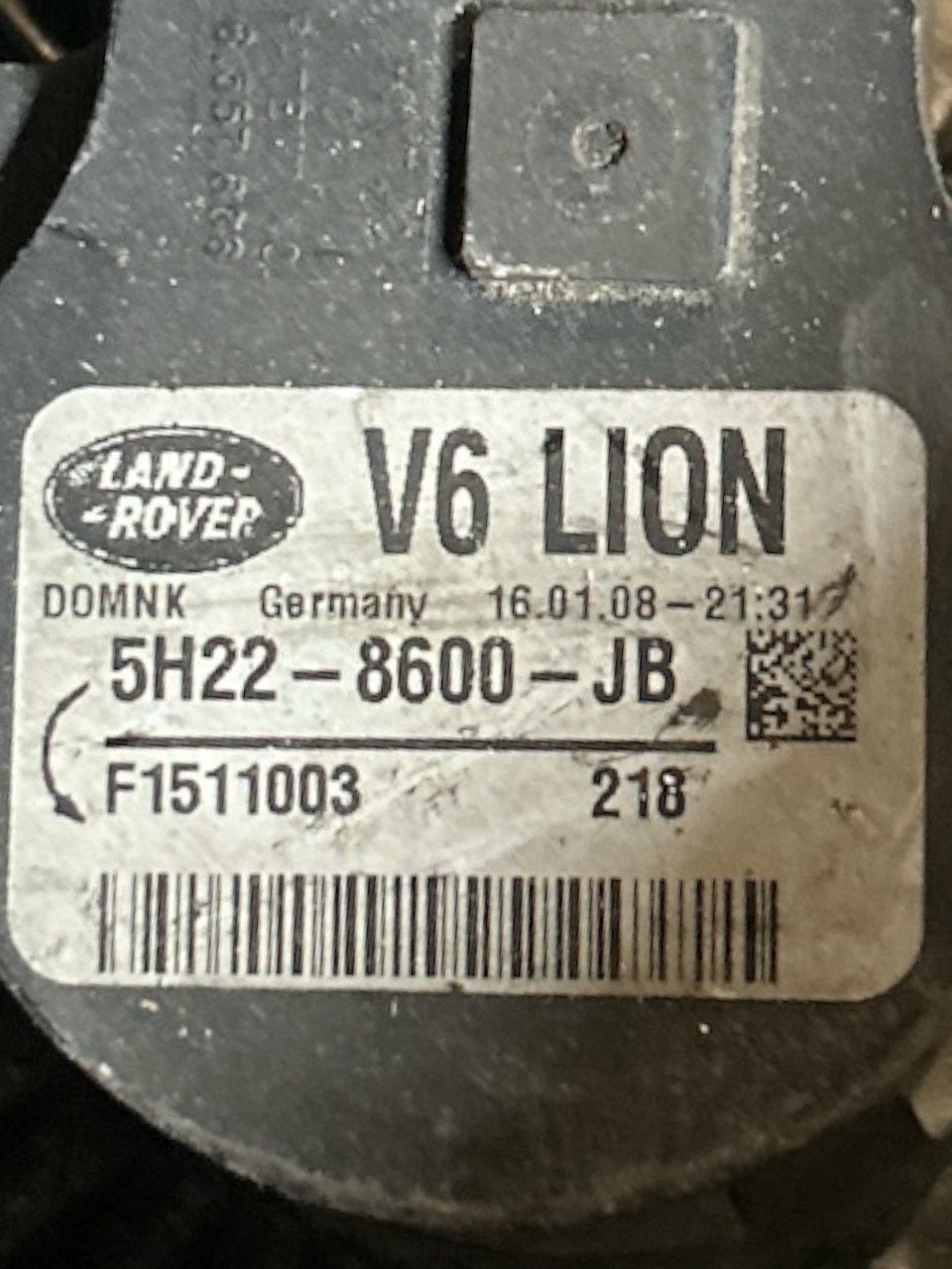 Elettroventola Radiatore Range Rover Sport 2.7 Diesel (2005 > 2012) cod.5H22 - 8600 - JB - F&P CRASH SRLS - Ricambi Usati