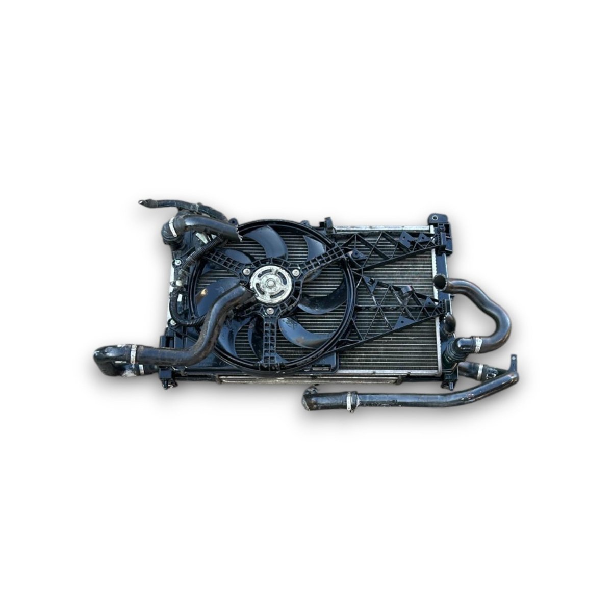 Elettroventola + radiatori Fiat Grande Punto 871300200 1.3 diesel (2005 > 2012) - F&P CRASH SRL - Ricambi Usati