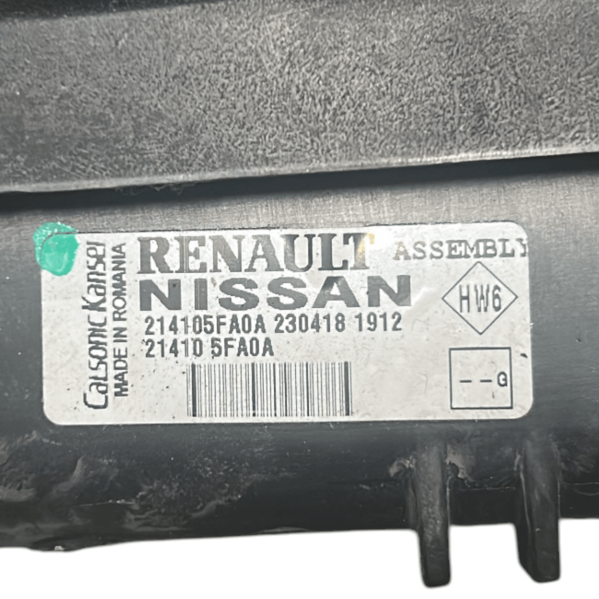 Elettroventola + Radiatori Renault Clio V cod.214105FA0A 1.0 Benzina (2019 > ) cod.144615FA0A cod.214815FA0B - F&P CRASH SRLS - Ricambi Usati