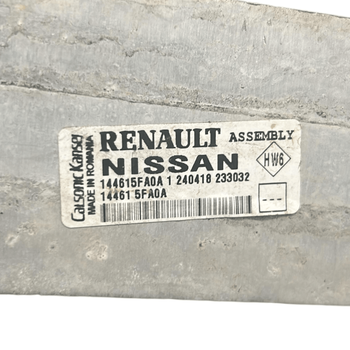 Elettroventola + Radiatori Renault Clio V cod.214105FA0A 1.0 Benzina (2019 > ) cod.144615FA0A cod.214815FA0B - F&P CRASH SRLS - Ricambi Usati