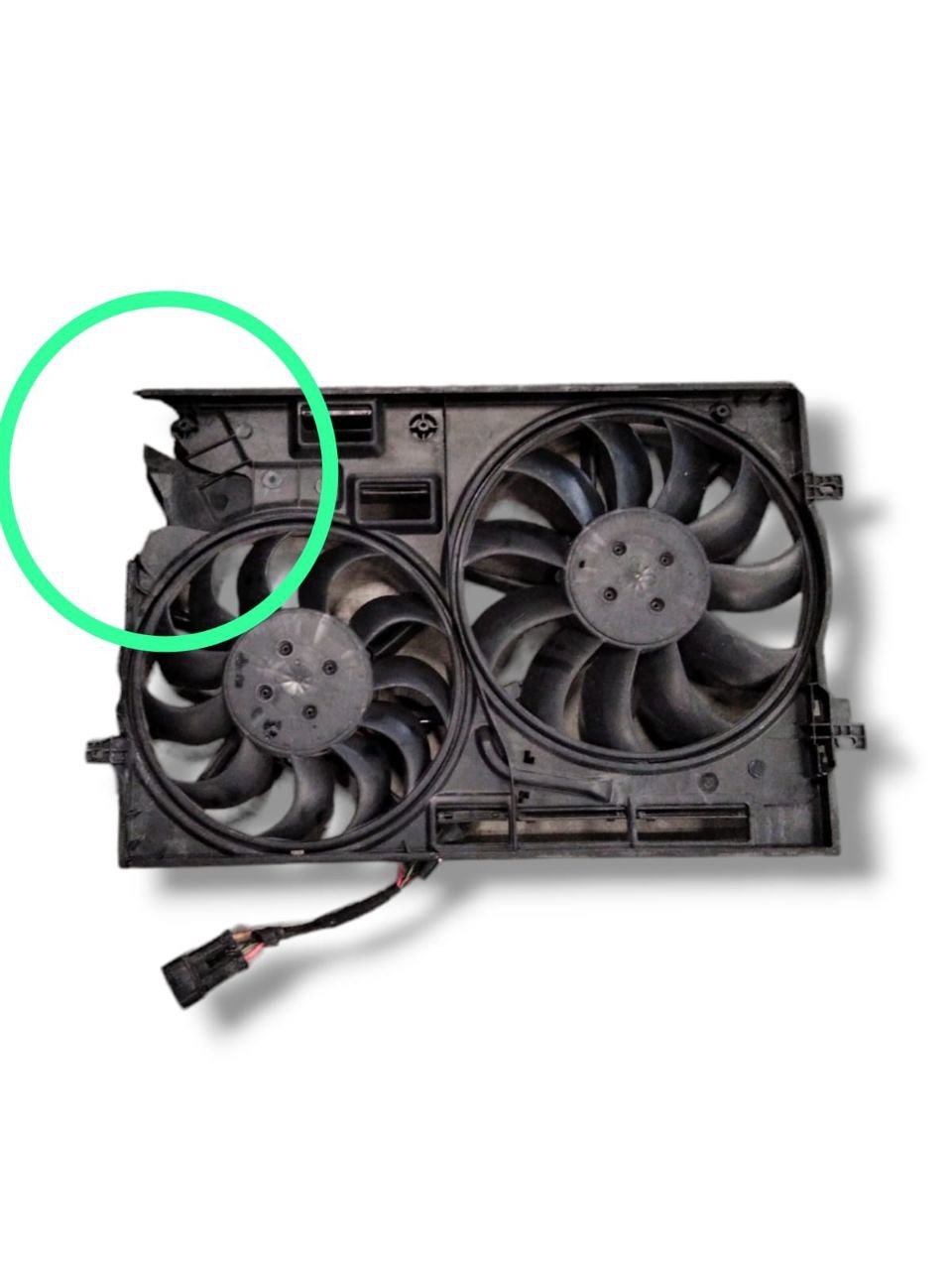 Elettroventola Ventola Radiatore Audi RS3 8VA ( 2015-2020 ) cod.ZSB3Q0121203D - F&P CRASH SRLS - Ricambi Usati