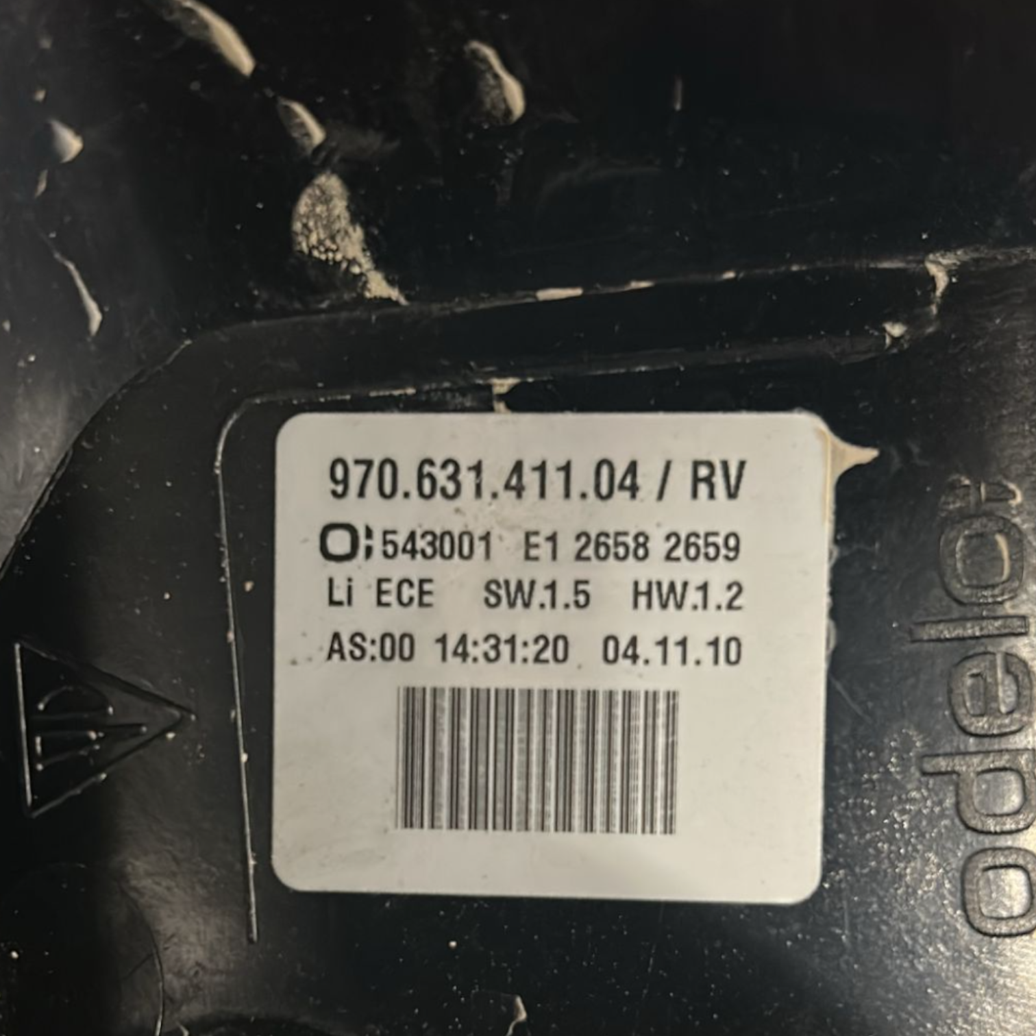 Stop / Rücklicht links Porsche Panamera 970 Cod:97063141104 (2009 > 2016) 