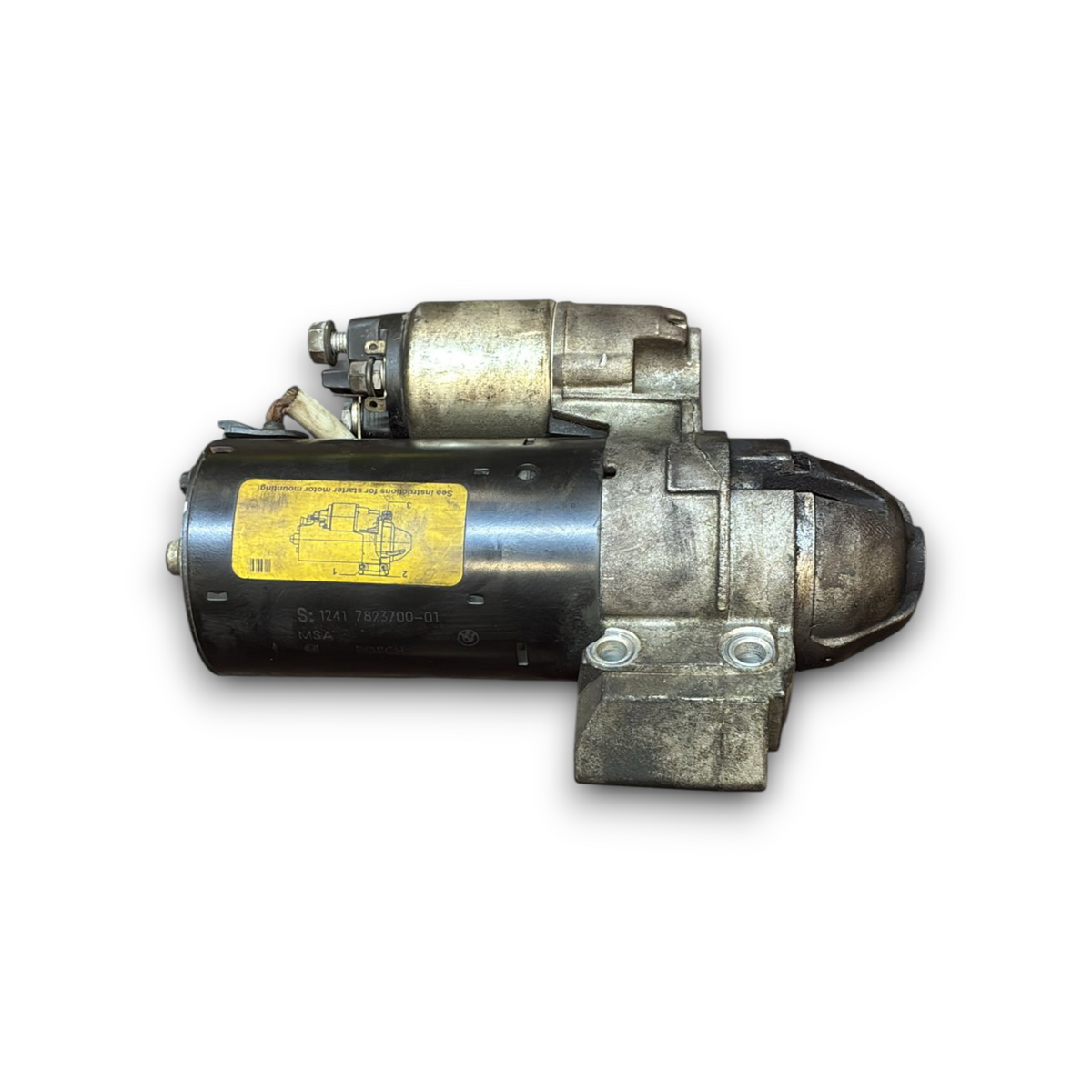 Starter motor for BMW Series 1 E87 2.0 diesel code: 0001139016 (2004 - 2013) 