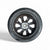 Cerchio n lega (diamantato) Kia Stonic cod.52910-h8500 (4 fori / 205 / 55 r17) (2017 > )