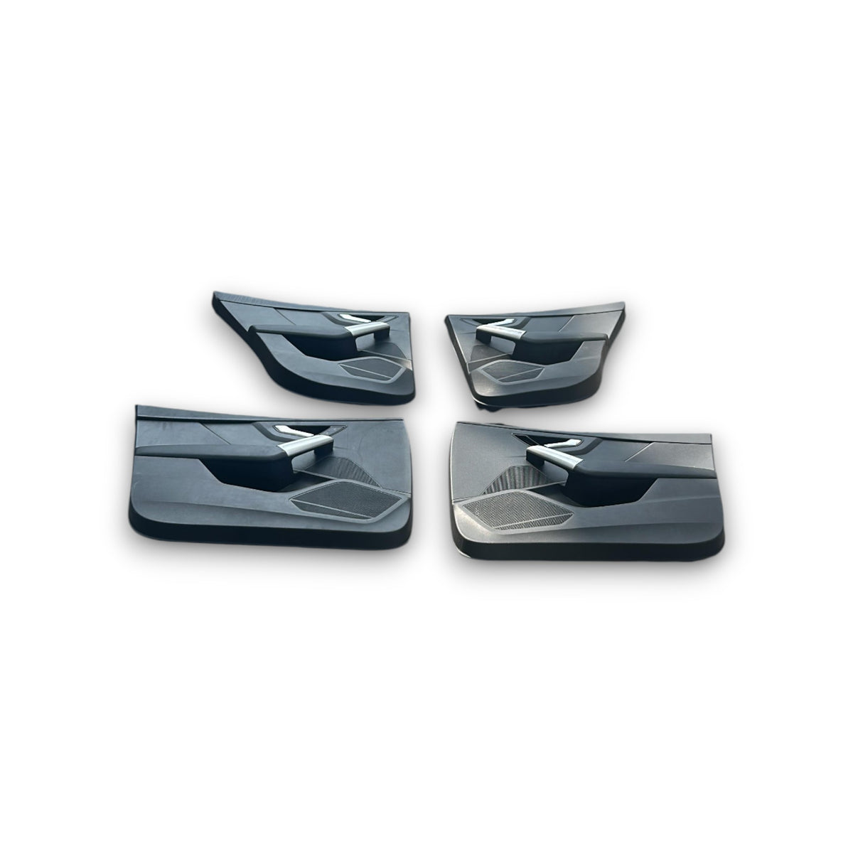 Tappezzeria / sedili in stoffa neri Audi (Q2) (2016 > ) + pannelli porte