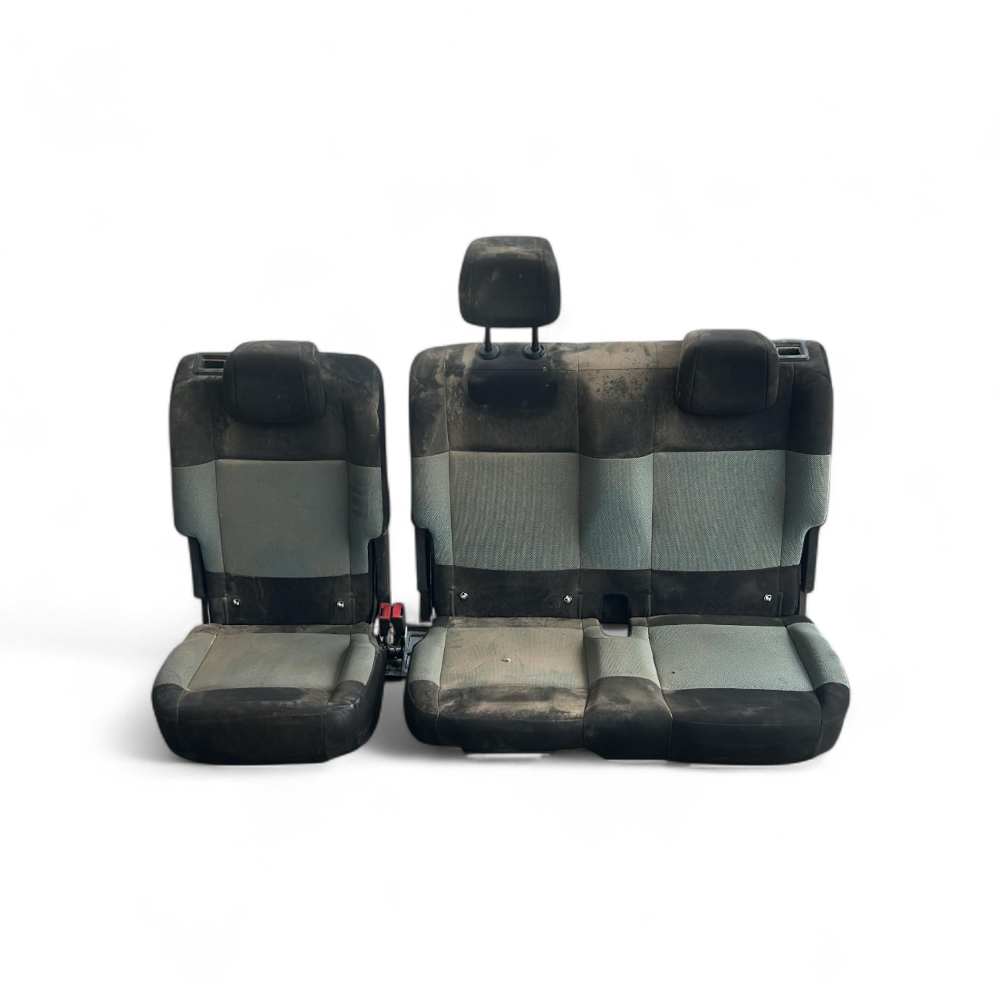 Tappezzeria / sedili in stoffa neri e grigi Peugeot Rifter (2018 > )