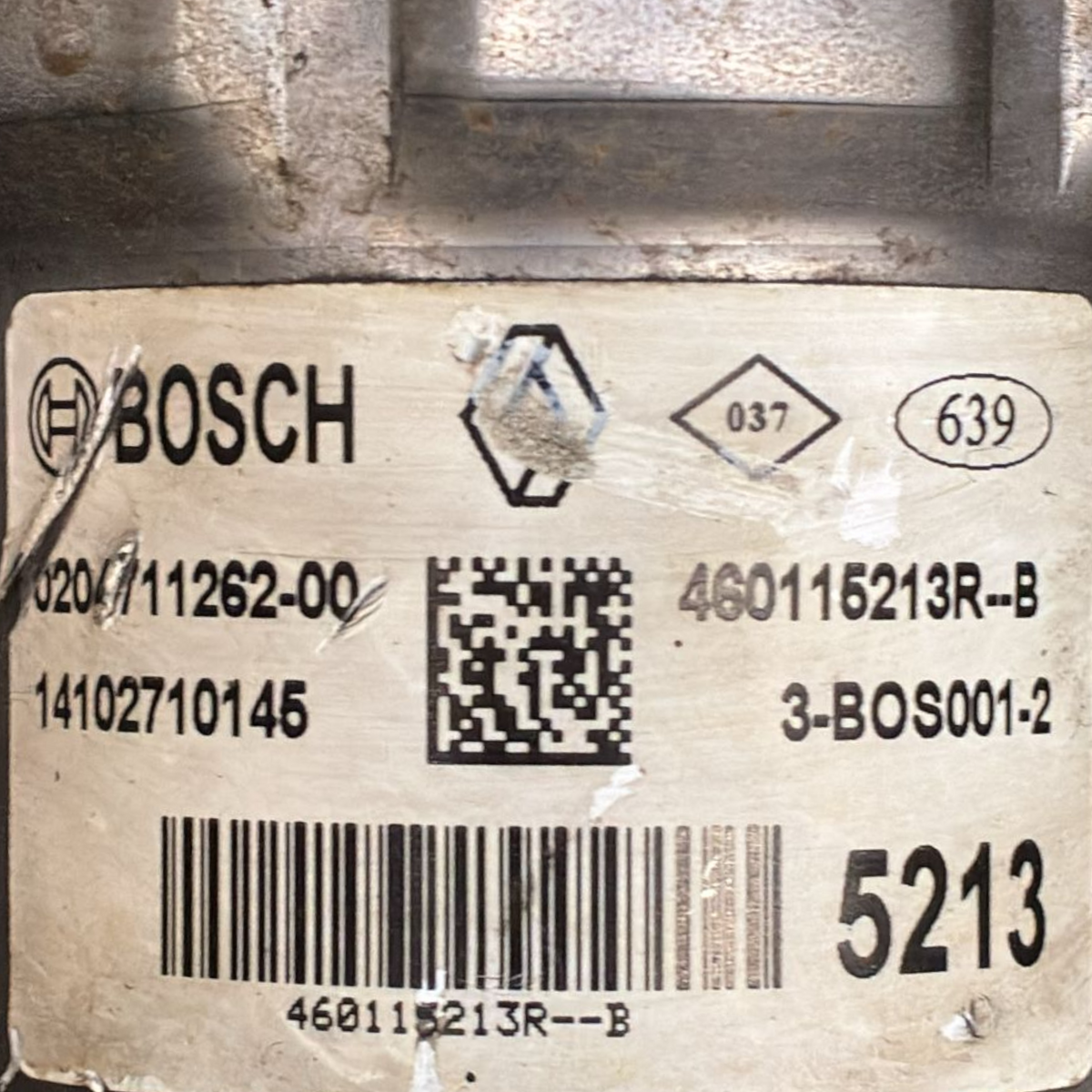Bremszylinder Renault Zoe Cod: 0204711262-00 (2003 - 2019) 