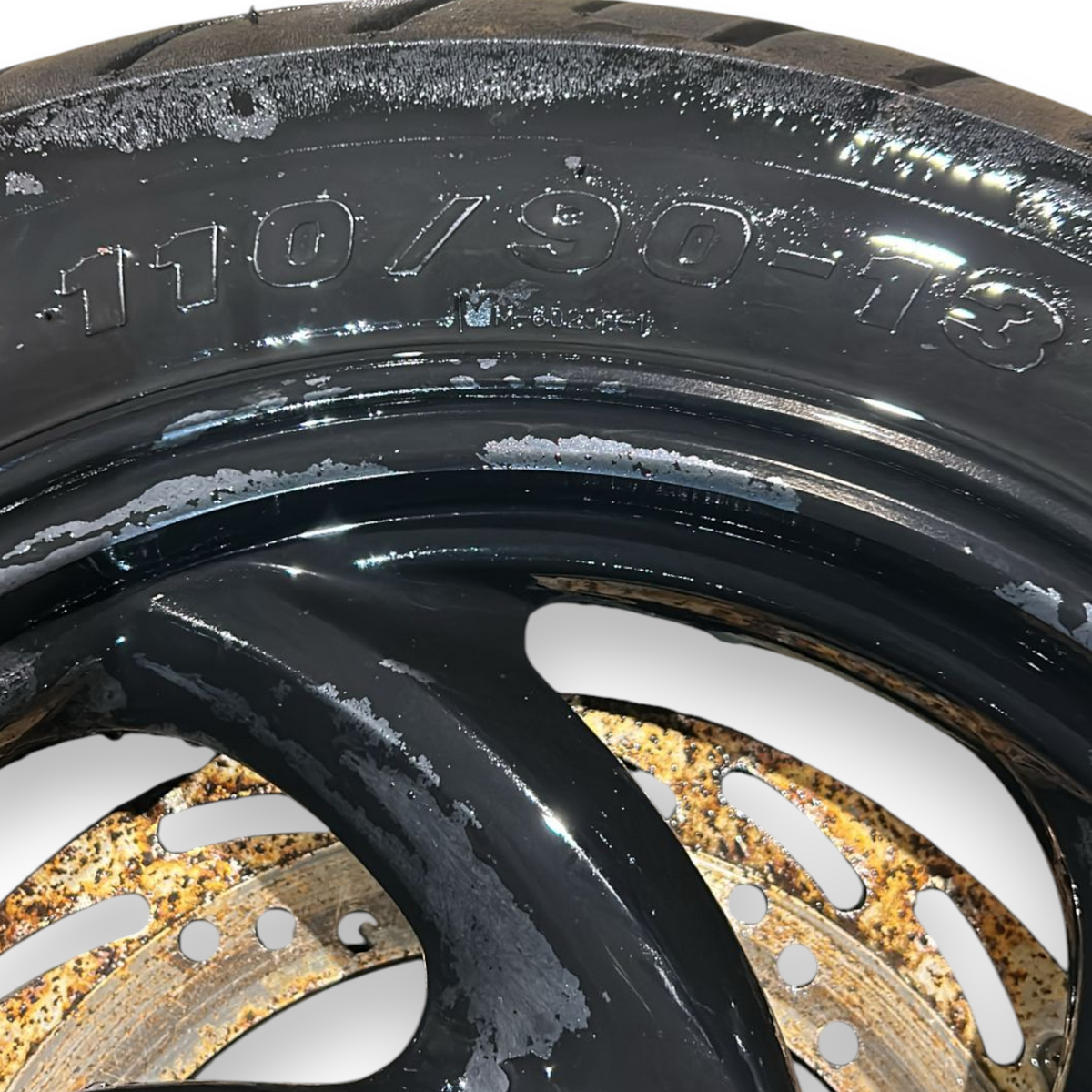 Cerchio anteriore sym joyride (2007 > 2017) (110/90 r13)