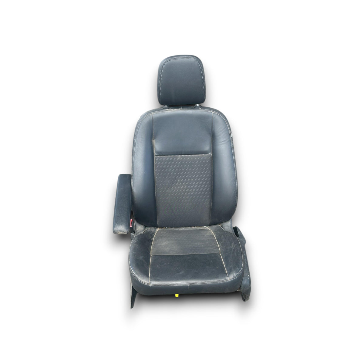 Siège avant en tissu et en cuir noir Ford Tourneo Custom I (2018&gt; 2023) 8 sièges