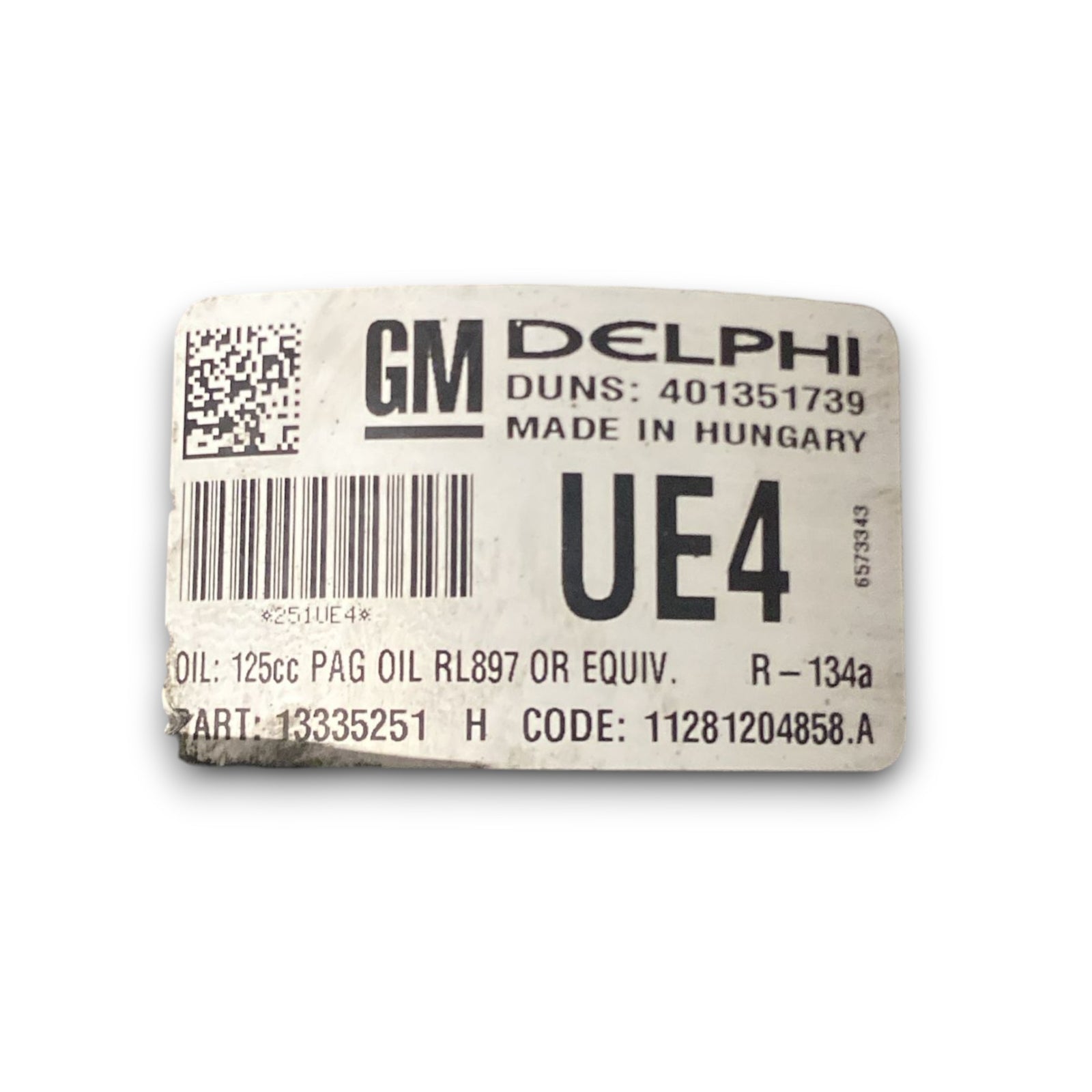 Kompresor klimatske naprave opel astra h koda . 401351739 1.7 dizel (2004 > 2011) 