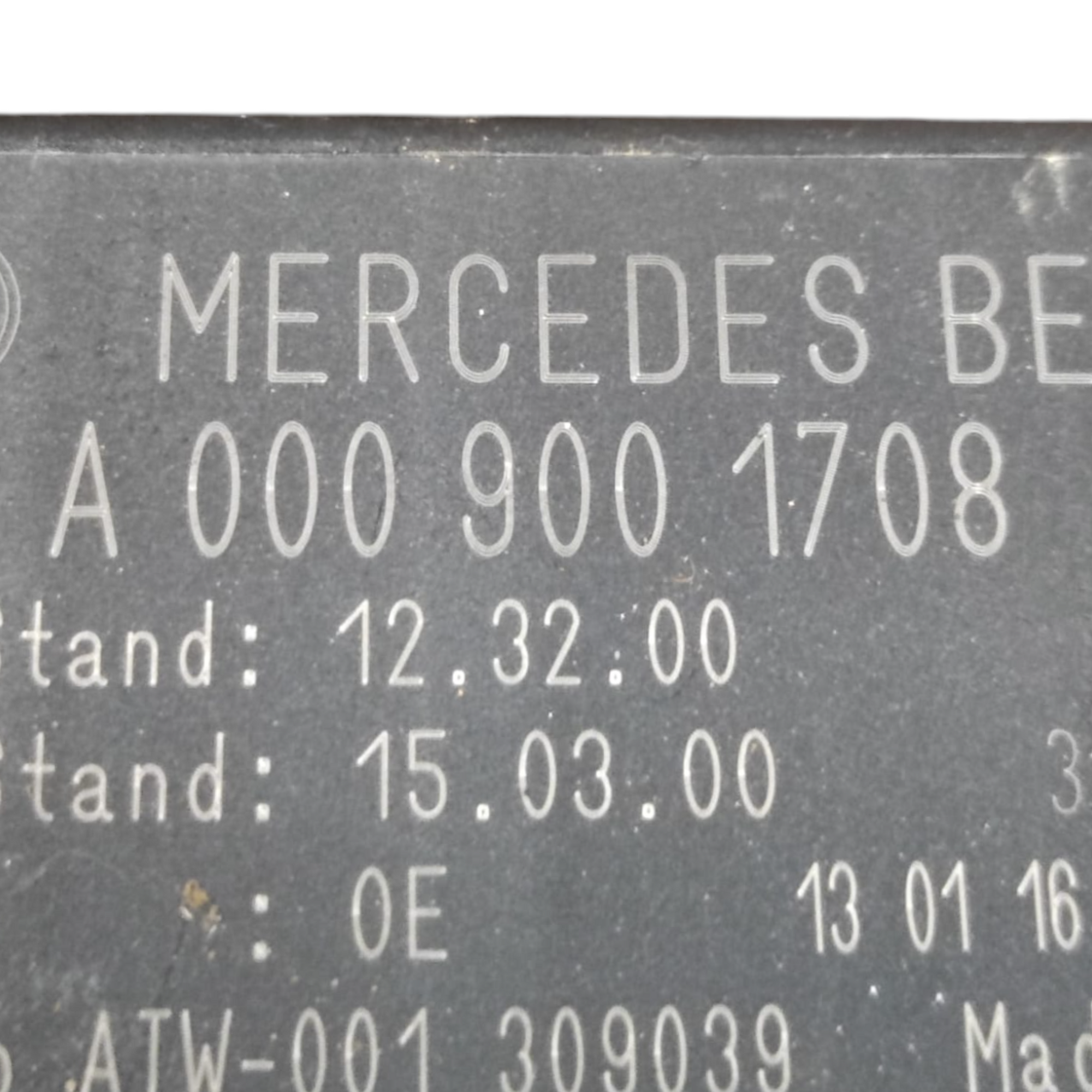 Parksensorsteuergerät Mercedes Klasse A W176 Cod: A0009001708 (2012-2018) 