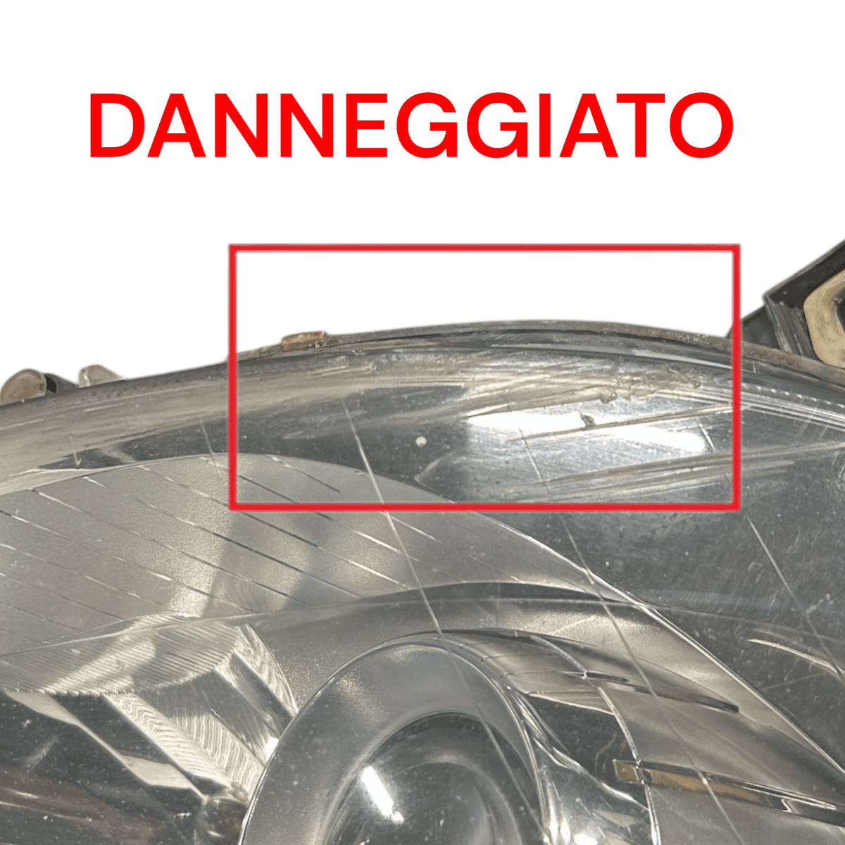 Headlight / Halogen Front Right Mercedes Benz Class B (W245) code A1698207861 (2005 > 2011) - F&P CRASH SRLS - Used Parts