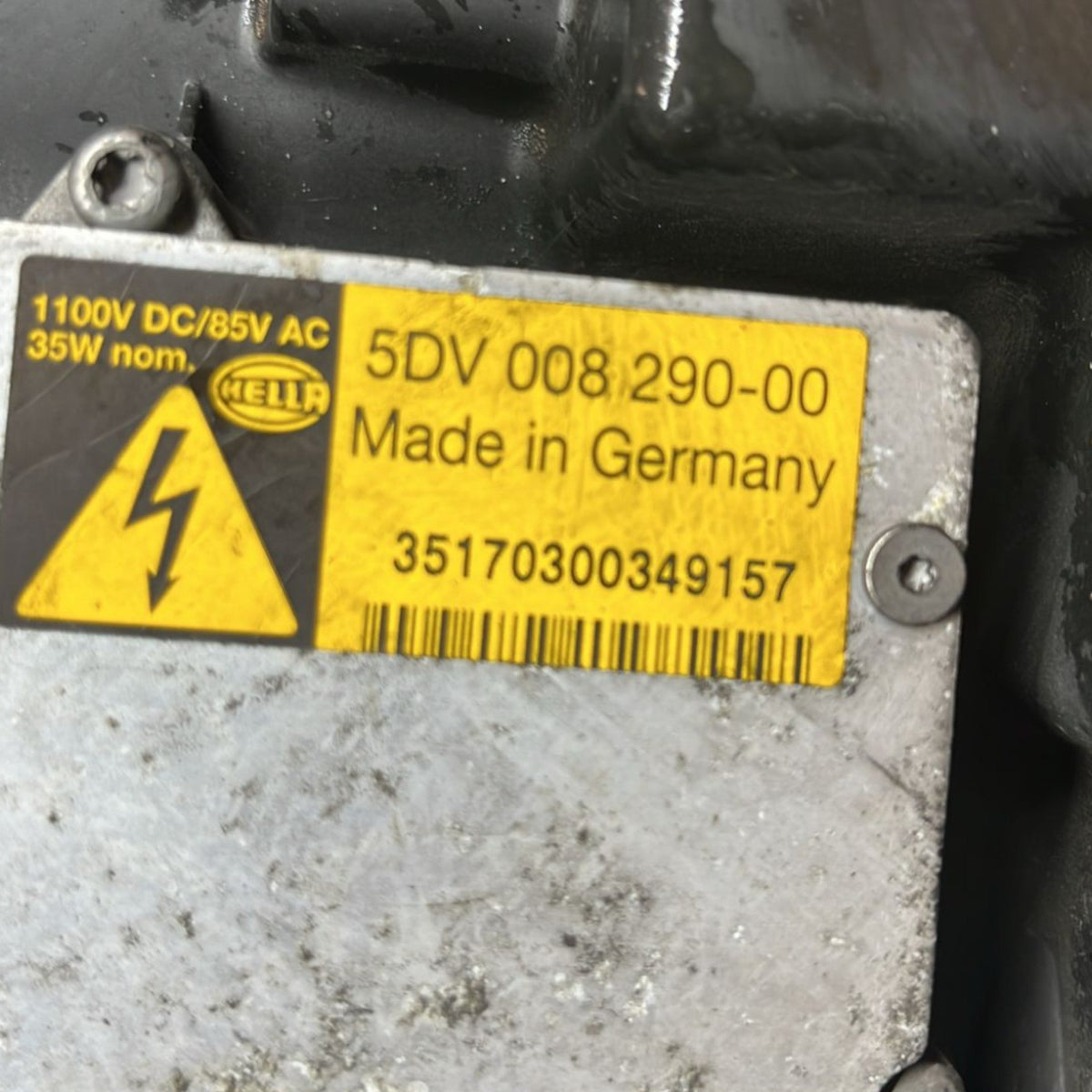 Left Halogen Headlight Front Range Rover Sport (L320) code:6H3213005XA8LZN (2005>2012) - F&P CRASH SRLS - Used Parts