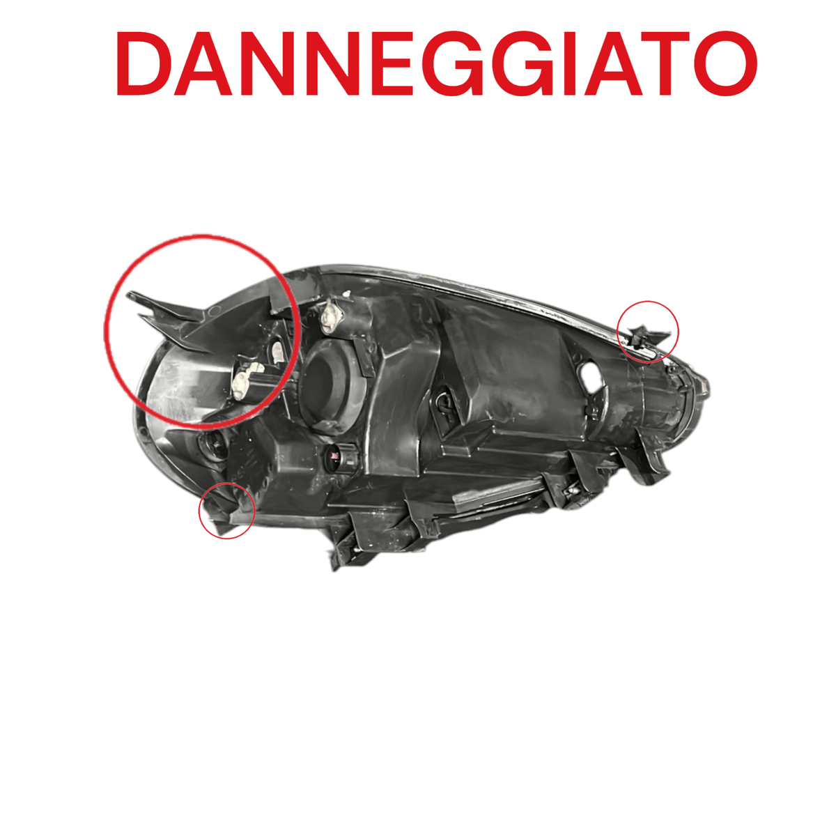 Fanale / Faro Alogeno Sinistro Fiat Punto Evo (2012 >) - F&P CRASH SRLS - Ricambi Usati