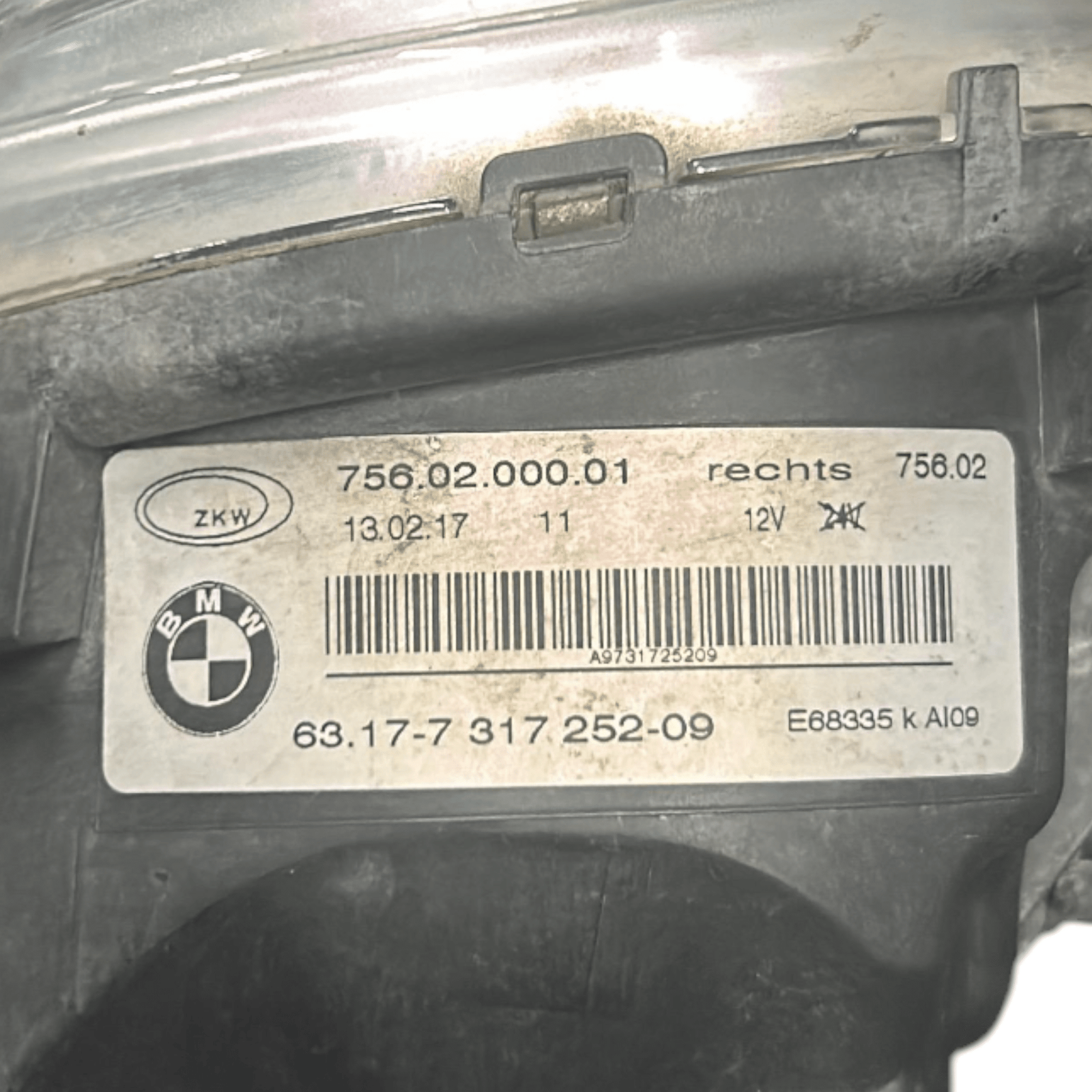 Headlight / LED Fog Light Front Right BMW X5 (F15) code.7560200001 (2013 > 2018) - F&P CRASH SRLS - Used Parts