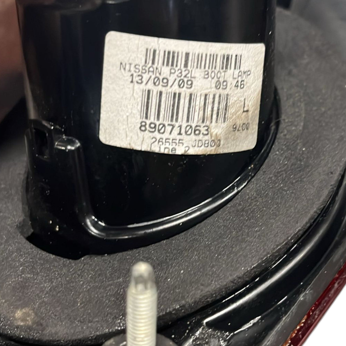 Fanale Interno Posteriore Sinistro Alogeno Nissan Qashqai J10 cod:89071063 (2006 >2014) - F&P CRASH SRLS - Ricambi Usati