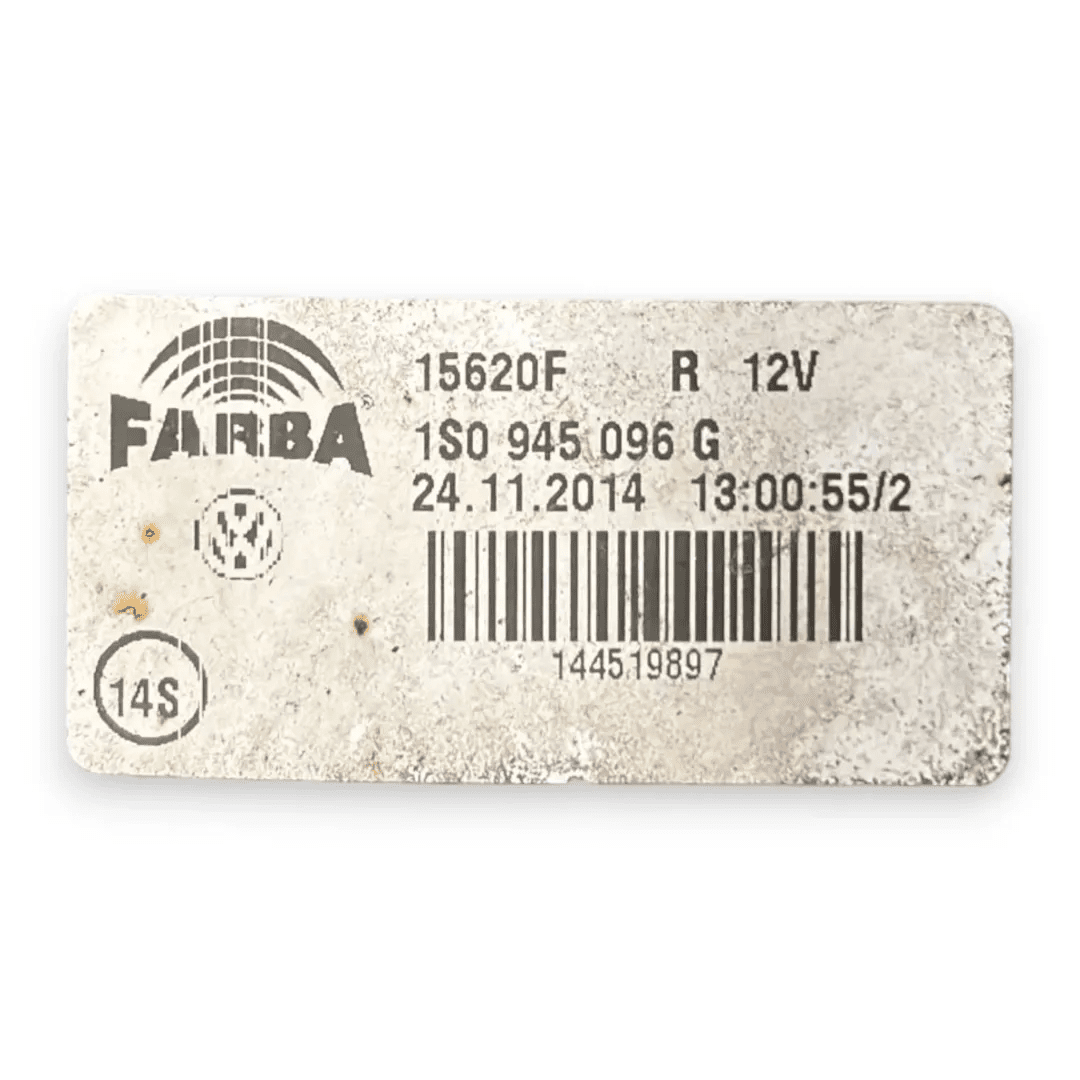 Fanale posteriore destro Volkswagen UP 1S OEM 1S0945096G - F&P CRASH SRL - Ricambi Usati