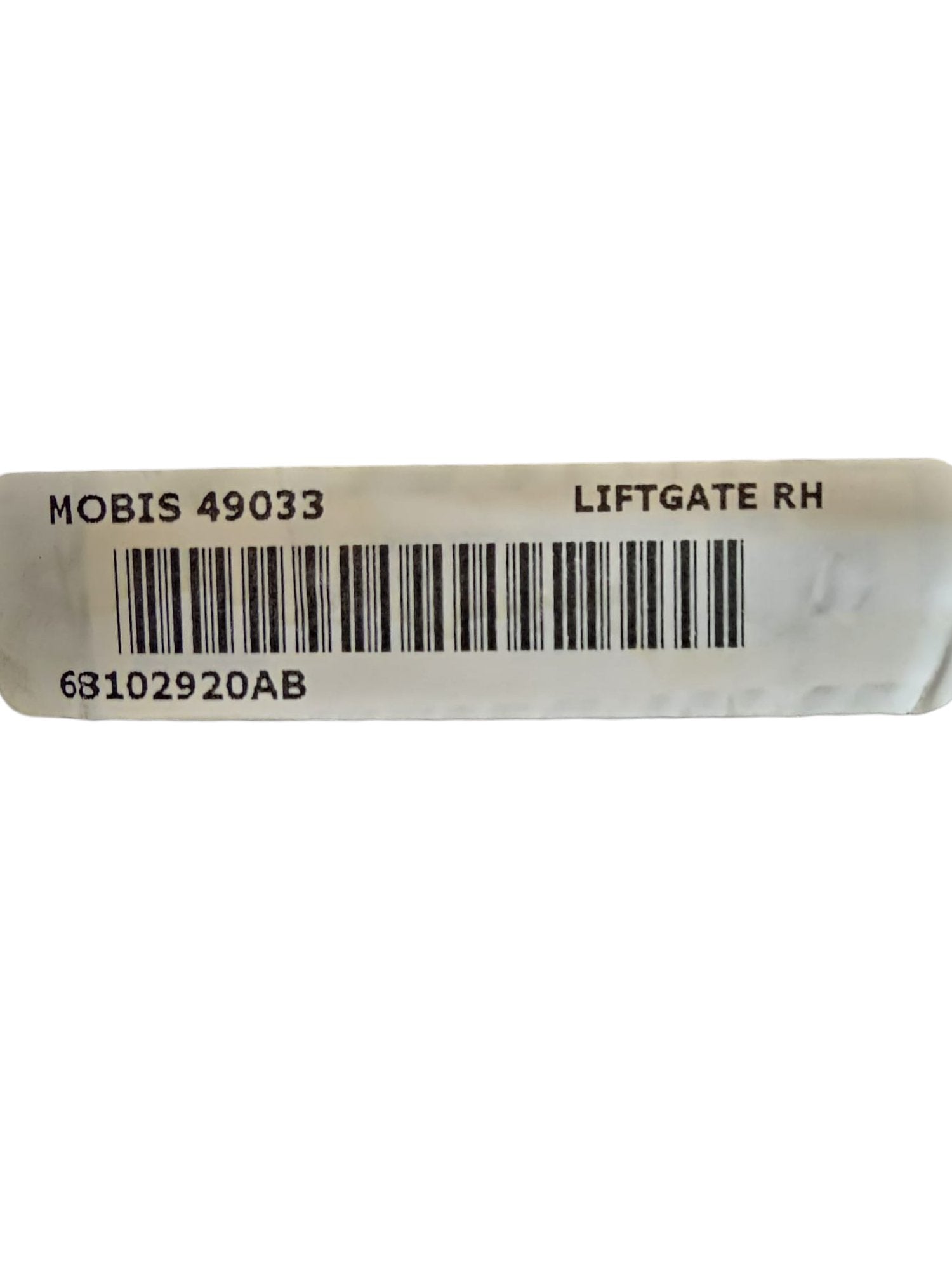 Rear Right Internal Led / Halogen Stop Light Code:68102920AB Jeep Cherokee KL (2013 - 2023) - F&P CRASH SRLS - Used Parts