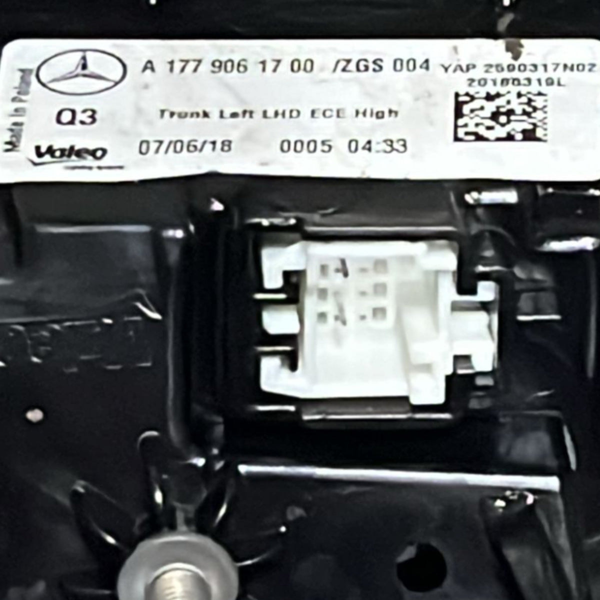 Fanale / Stop Led Interno Sinistro Mercedes Benz Classe A (W177) cod:A1779061700 (2018 >) - F&P CRASH SRLS - Ricambi Usati