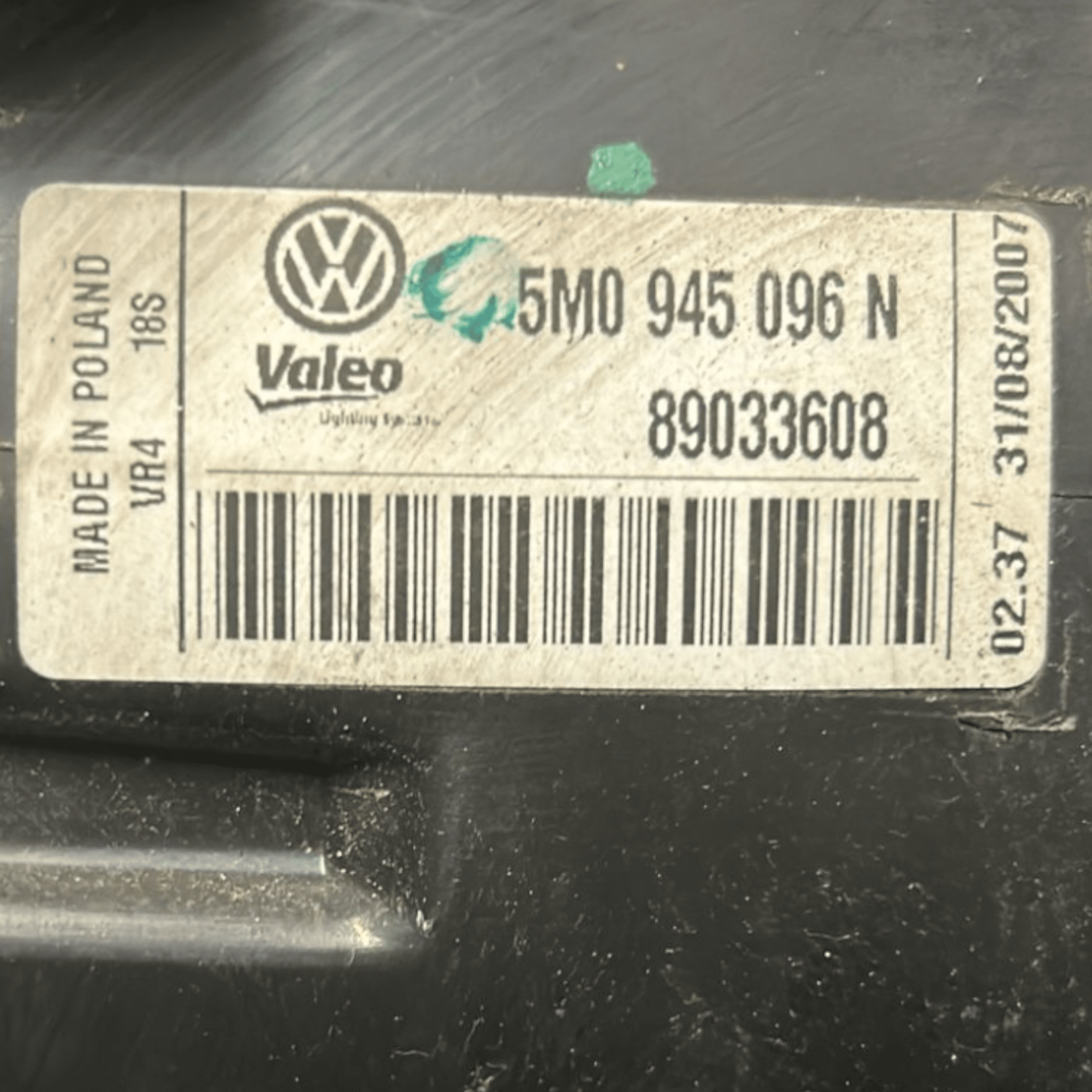 Fanale / Stop Led posteriore Destro Volkswagen Golf V Plus (2004 > 2014) cod:89033608 - F&P CRASH SRLS - Ricambi Usati