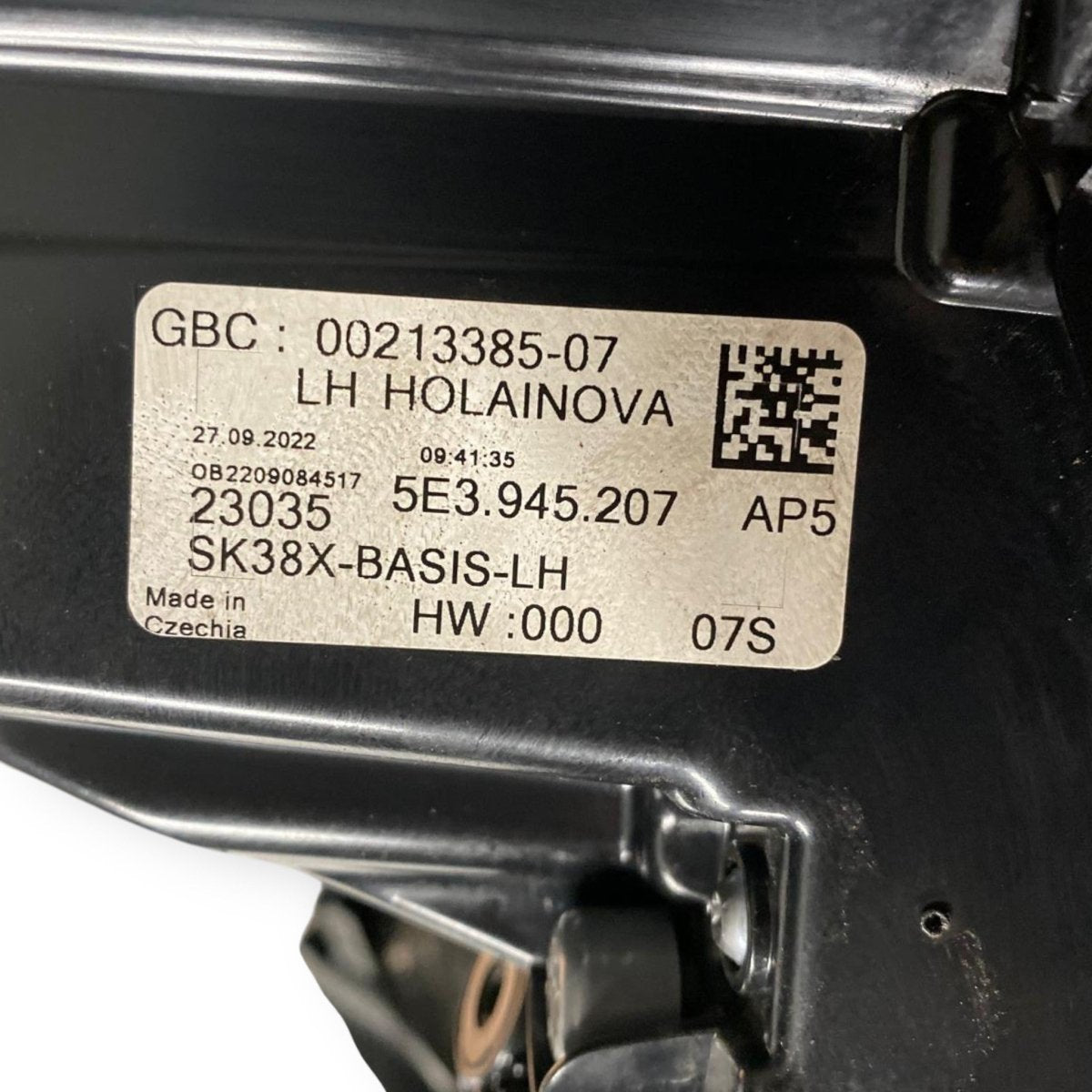 Left external rear LED stop light (sx) Skoda Octavia combi / station wagon IV NX (2020 - 2023) Code: 5E3945207 - F&P CRASH SRLS - Used Parts