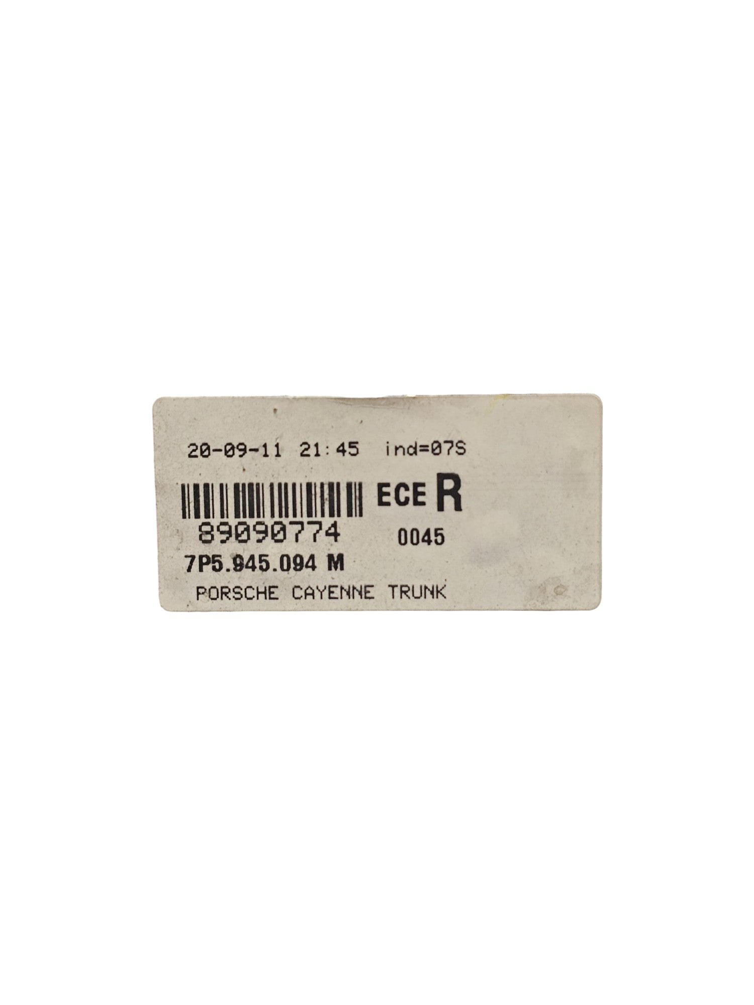 Rear Right Internal Stop Led Light Porsche Cayenne 92A Code: 7P5945094M (2010 - 2017) - F&P CRASH SRLS - Used Parts