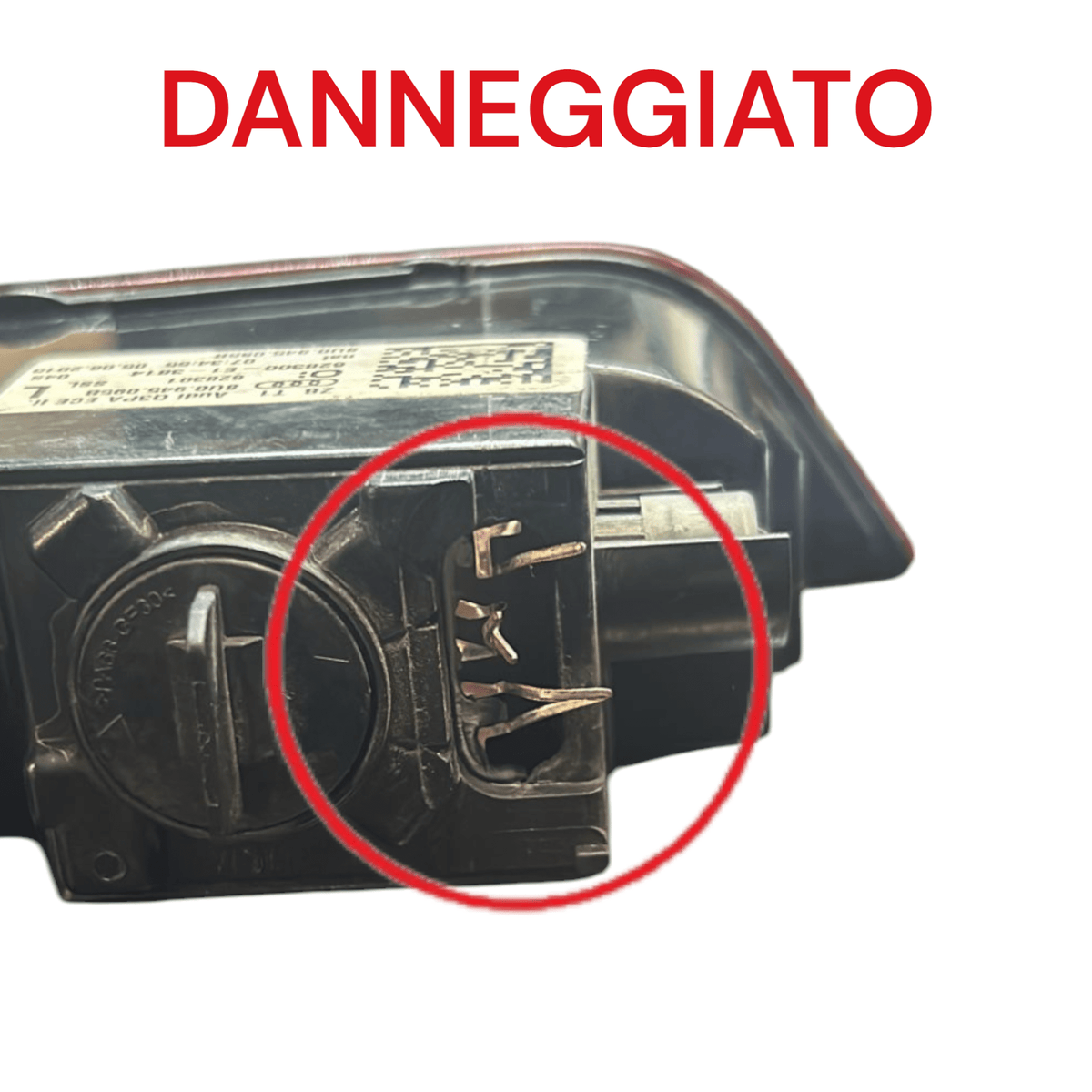 Rear Left Halogen Stop / Tail Light for Audi Q3 (8U) cod.8U0945095B (2011 > 2018) - F&P CRASH SRLS - Used Parts