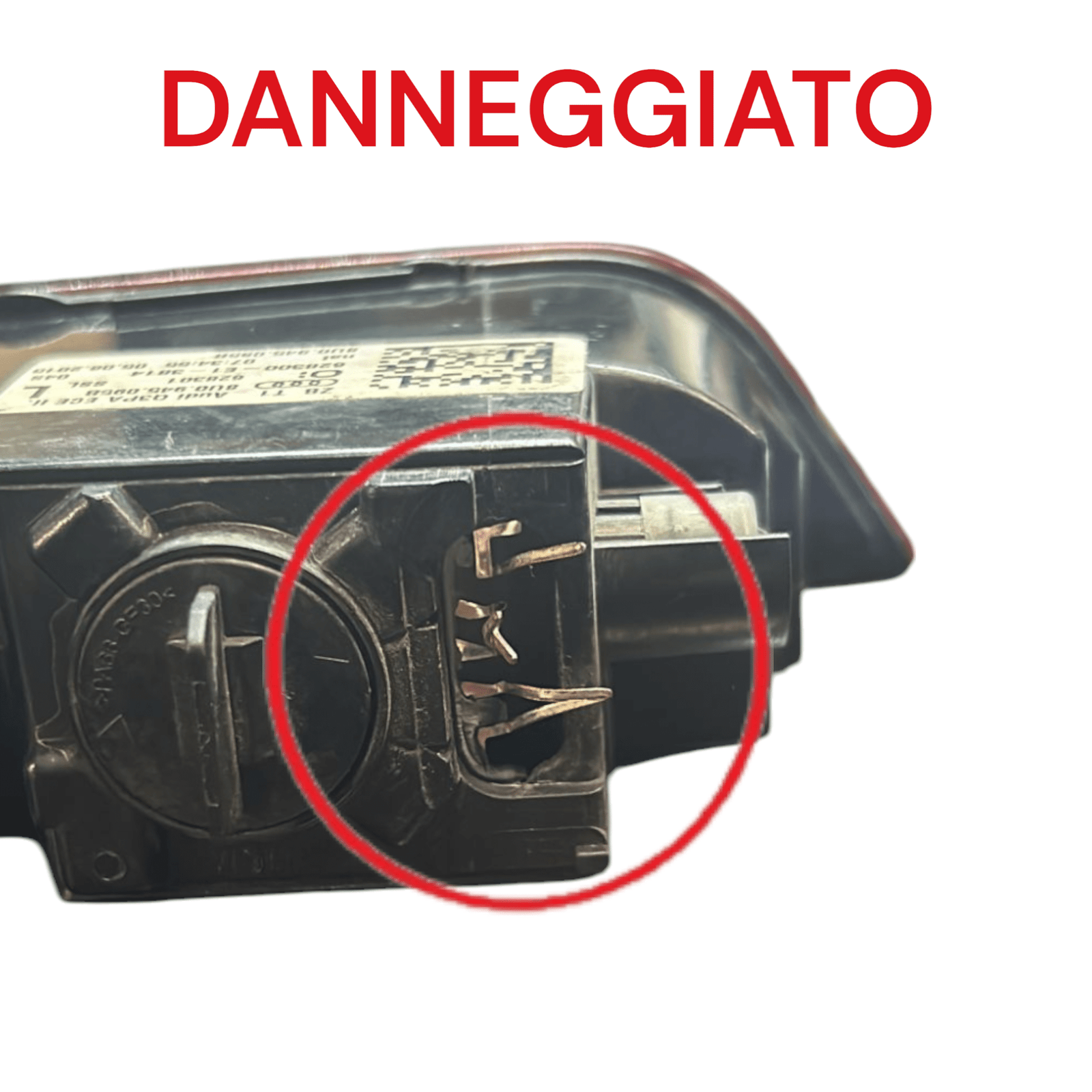 Rear Left Halogen Stop / Tail Light for Audi Q3 (8U) cod.8U0945095B (2011 > 2018) - F&P CRASH SRLS - Used Parts