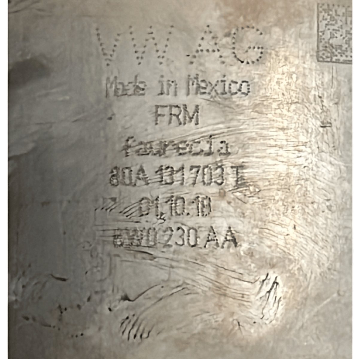 Fap / catalyst / particulate filter Audi Q5 FY 2.0 diesel (2017 - >) code.80A131703T - F&P CRASH SRLS - Used Parts