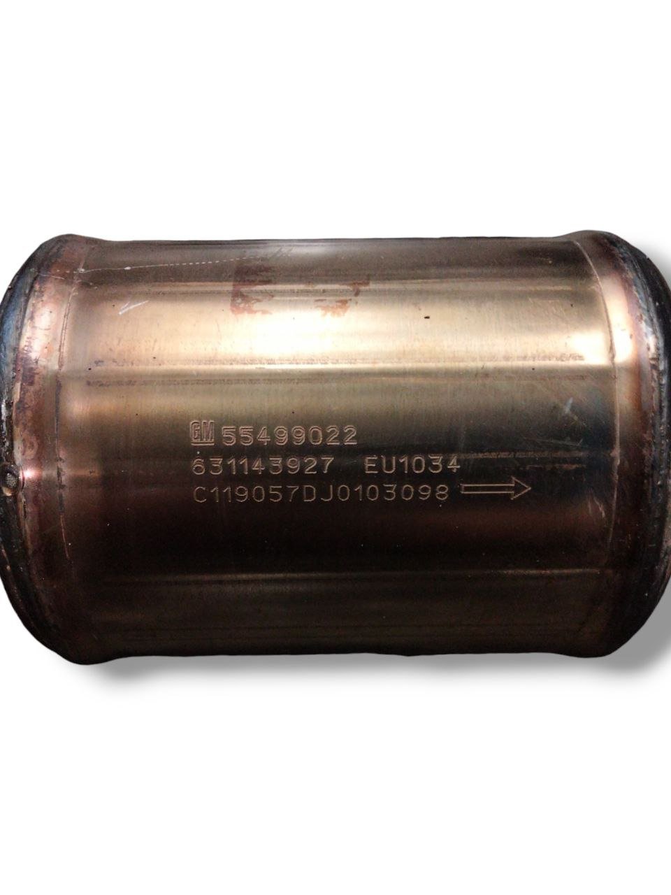 Fap Opel Karl 1.0 Benzina (2015 - 2019) cod.55499022 / Filtro antiparticolato / Catalizzatore - F&P CRASH SRLS - Ricambi Usati