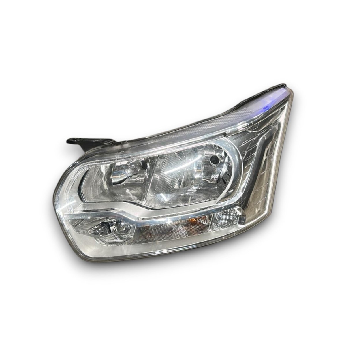 Left front halogen headlight Ford Transit bk31 - 13d153 - bg (2014 > ) - {{7b18bf1f4fd823da018cb0c04202ab9c4}} SRL - Used Parts