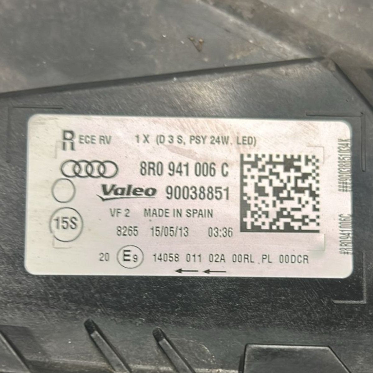 Faro / fanale anteriore destro audi q5 cod:8R0941006C (2012 > 2017) - F&P CRASH SRLS - Ricambi Usati