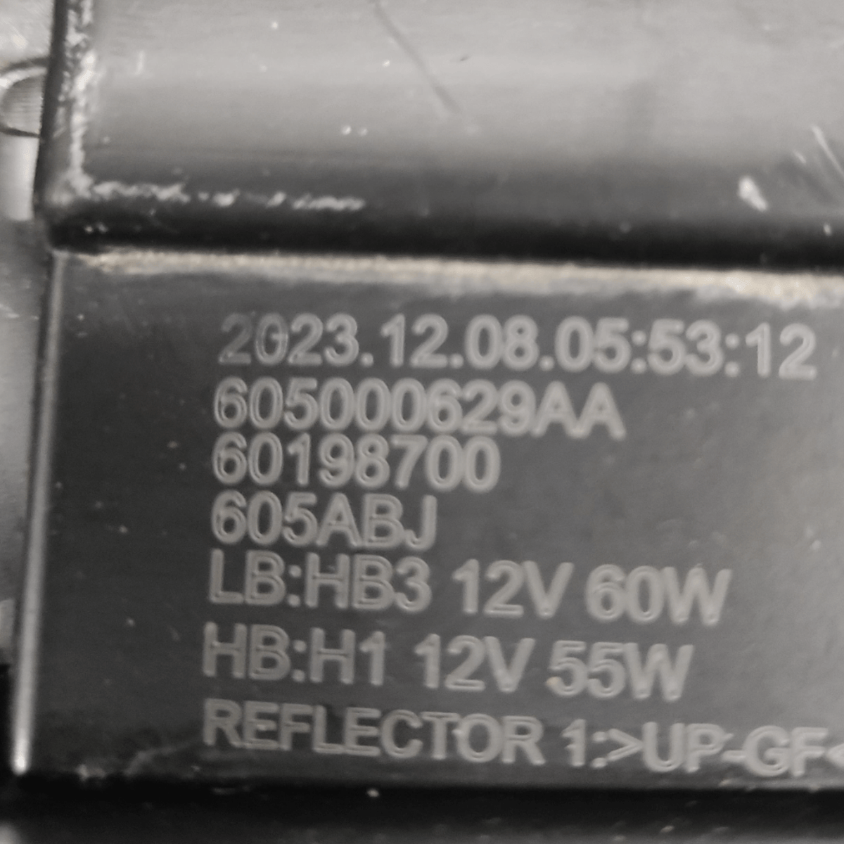 Faro / Fanale Anteriore Destro DR 5.0 COD: 605000629AA (2020>) - F&P CRASH SRLS - Ricambi Usati