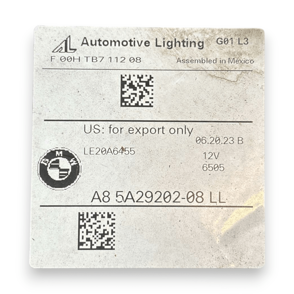 Faro / fanale anteriore destro (dx) bmw x3 g01 cod:5a29202 - 08 (2017 - 2024) - F&P CRASH SRL - Ricambi Usati