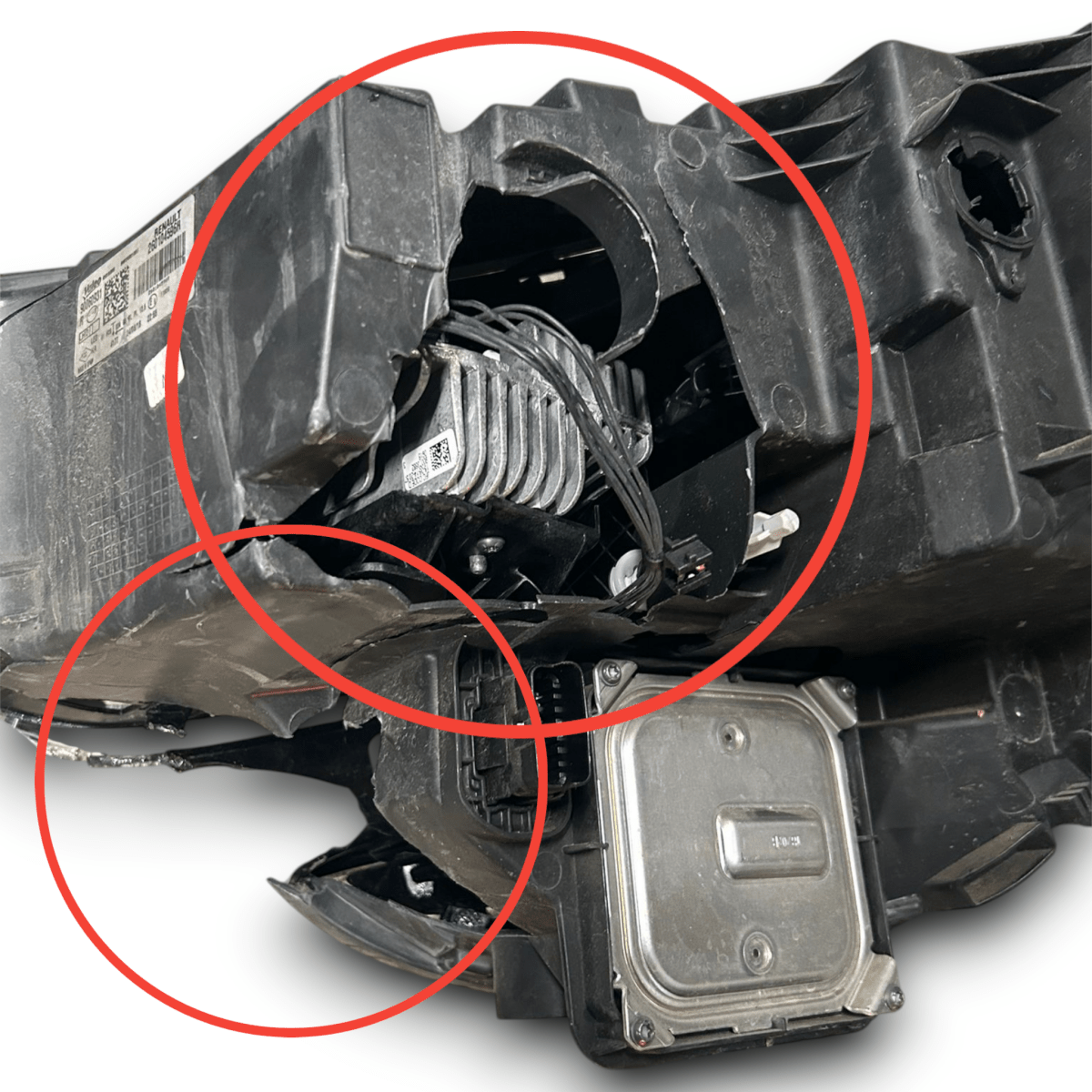 Right front headlight / lamp Renault Megane IV code: 260104596R (2015 >) - F&P CRASH SRL - Used Parts