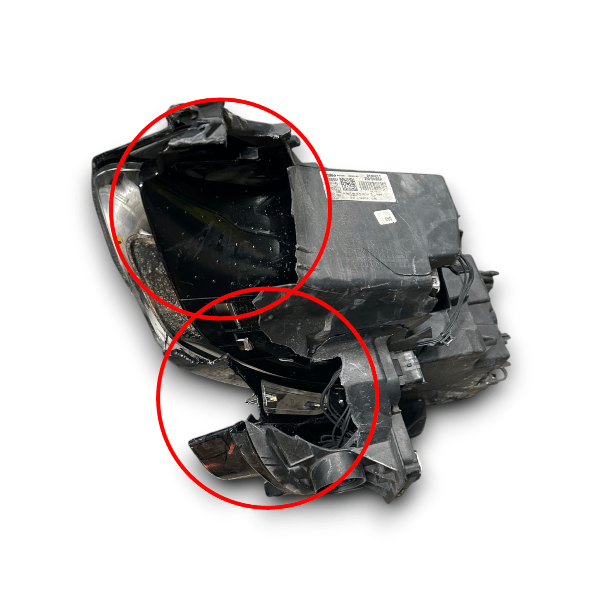 Right front headlight / lamp Renault Megane IV code: 260104596R (2015 >) - F&P CRASH SRL - Used Parts