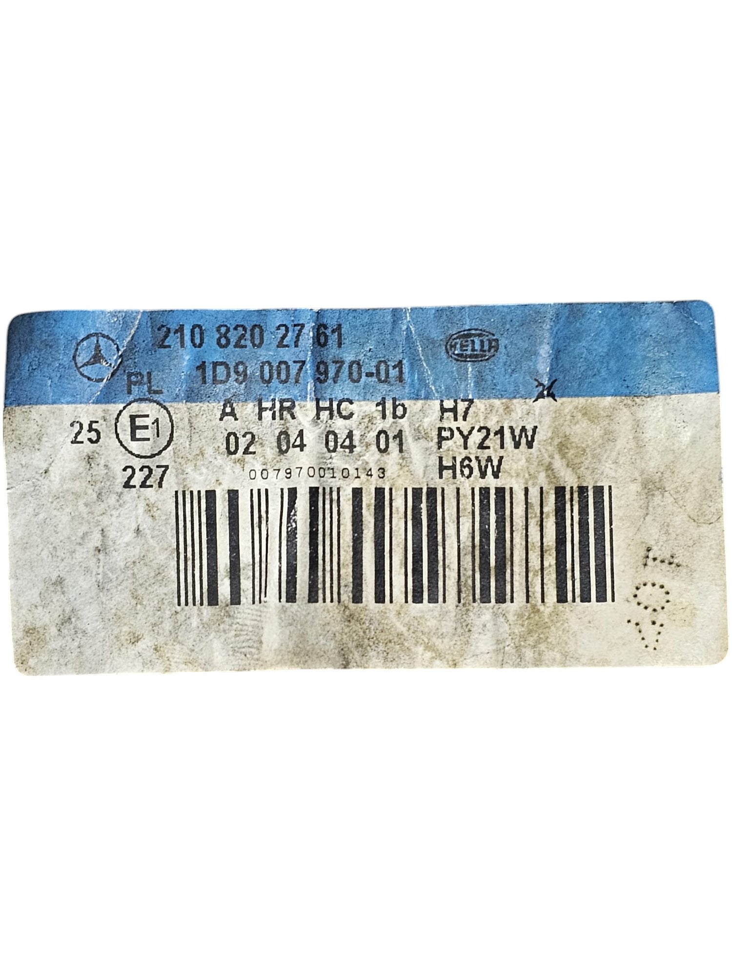 Faro / Fanale Anteriore Sinistro Alogeno Mercedes Classe E W210 Cod:2108202761 (1995 - 2003) - F&P CRASH SRLS - Ricambi Usati