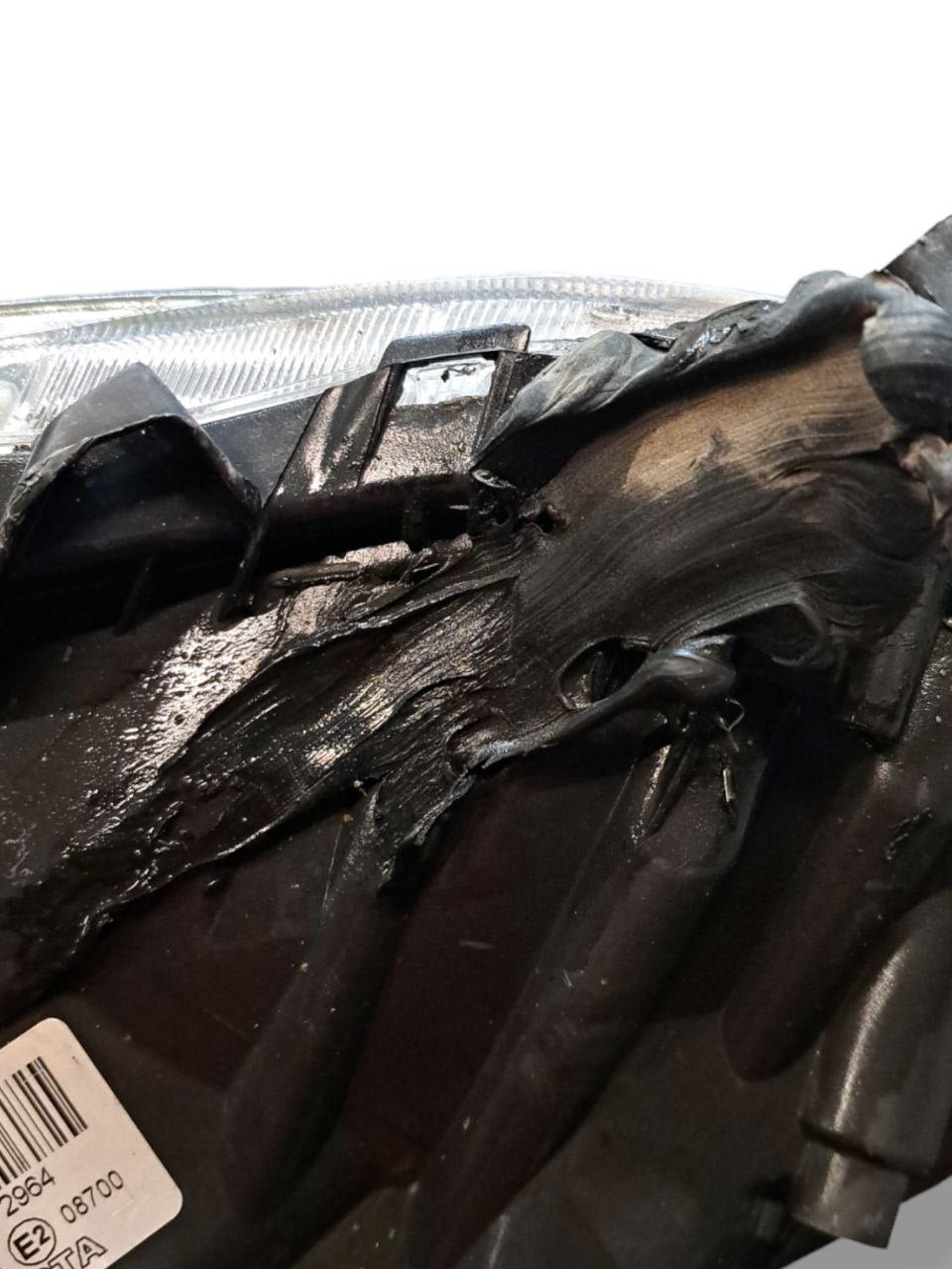 Faro / Fanale Anteriore Sinistro (Sx) Alogeno Toyota Yaris (2005-2011) COD:81150-0D330 - F&P CRASH SRLS - Ricambi Usati