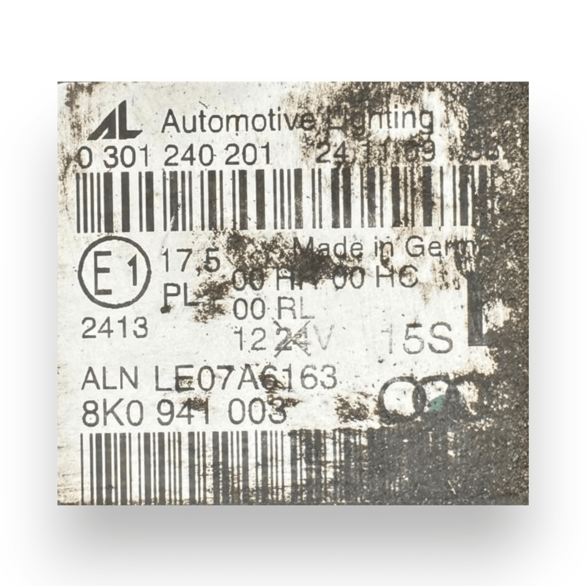 Faro / fanale anteriore sinistro (sx) Audi A4 (B8) cod.8k0941003 (2007 - 2011) - F&P CRASH SRL - Ricambi Usati