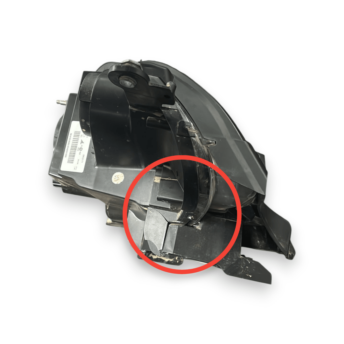 Faro / fanale anteriore sinistro (sx) fiat panda cross 312 cod:0052024280 (2012 - ) - F&P CRASH SRL - Ricambi Usati