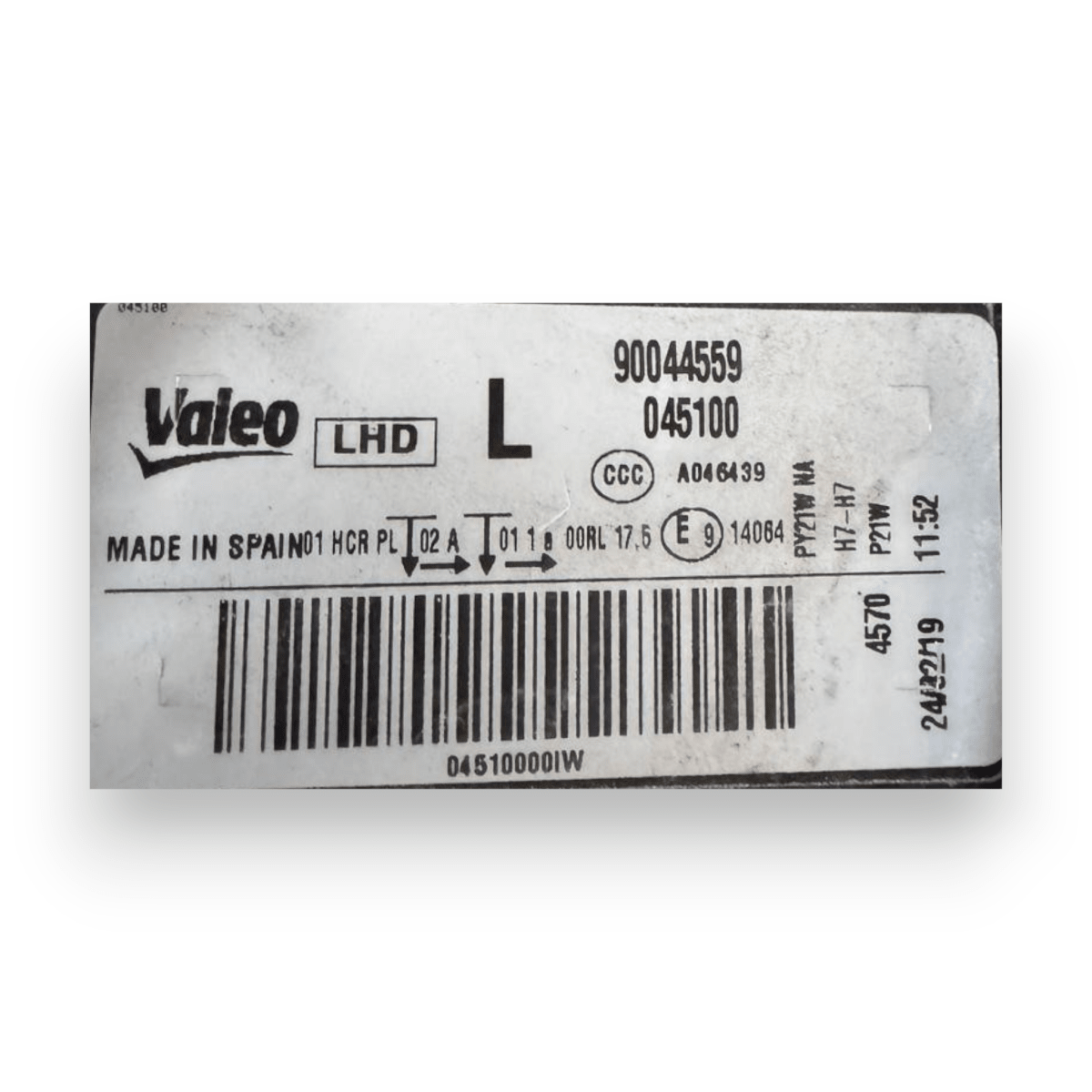 Faro / fanale anteriore sinistro (sx) SEAT León III cod.90044559 (2012 - 2019) - F&P CRASH SRL - Ricambi Usati