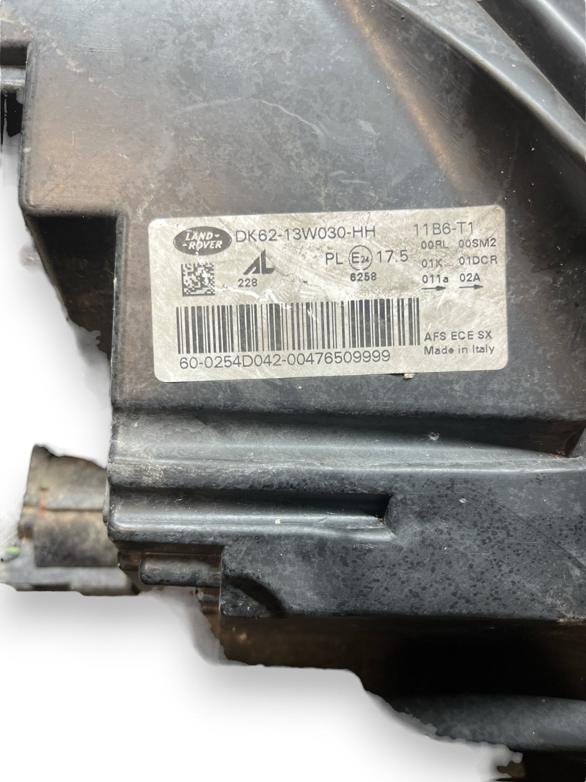Left Front Xenon Headlight Land Rover Range Rover Sport (2014 - L494) code: DK62-13W030-HH - F&P CRASH SRLS - Used Parts