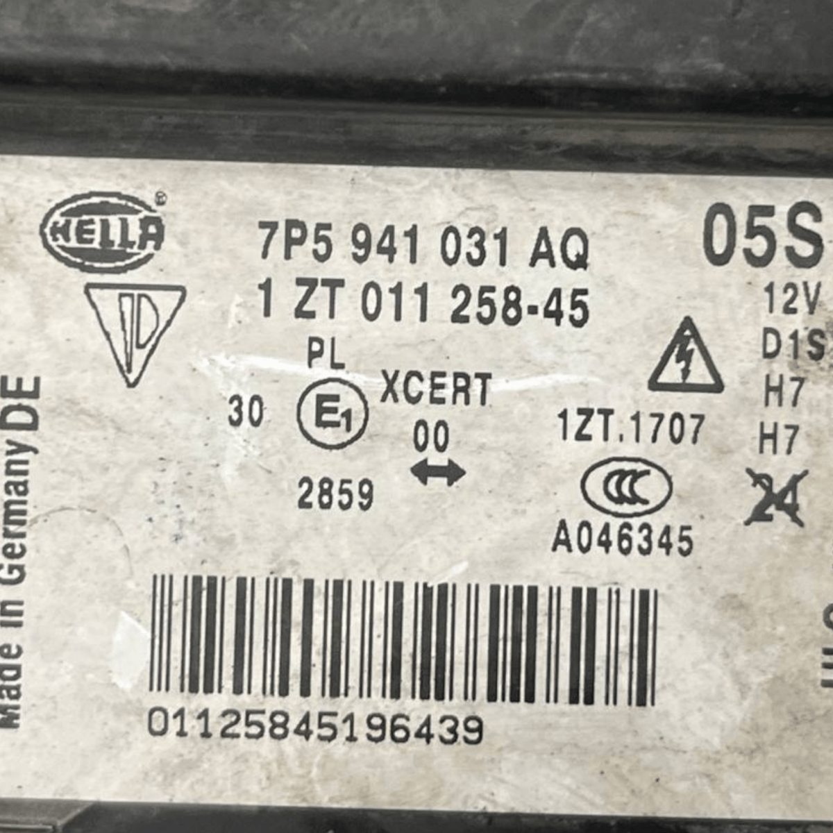 Left front LED headlight (sx) Porsche Cayenne II 92A Restyling (2014 to 2017) code: 7P5941031AQ - F&P CRASH SRLS - Used Parts