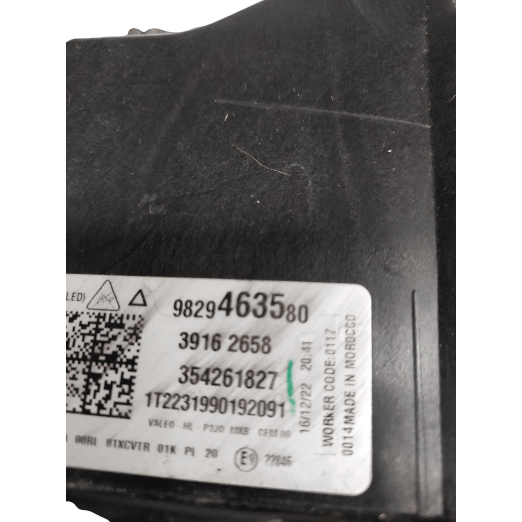 Faro / Fanale Led Sinistro Opel Corsa F COD: 9829463580 (2019>) - F&P CRASH SRLS - Ricambi Usati