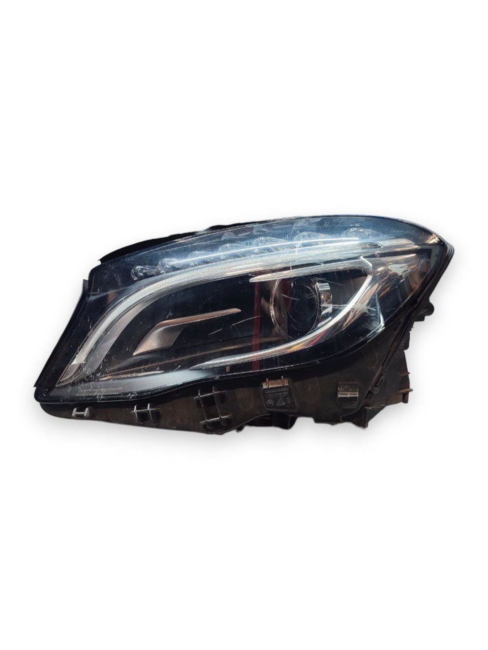 Left front Xenon headlight (sx) Mercedes Gla X156 (2018) code: A1569061700 (1 Broken clip) - F&P CRASH SRLS - Used Parts