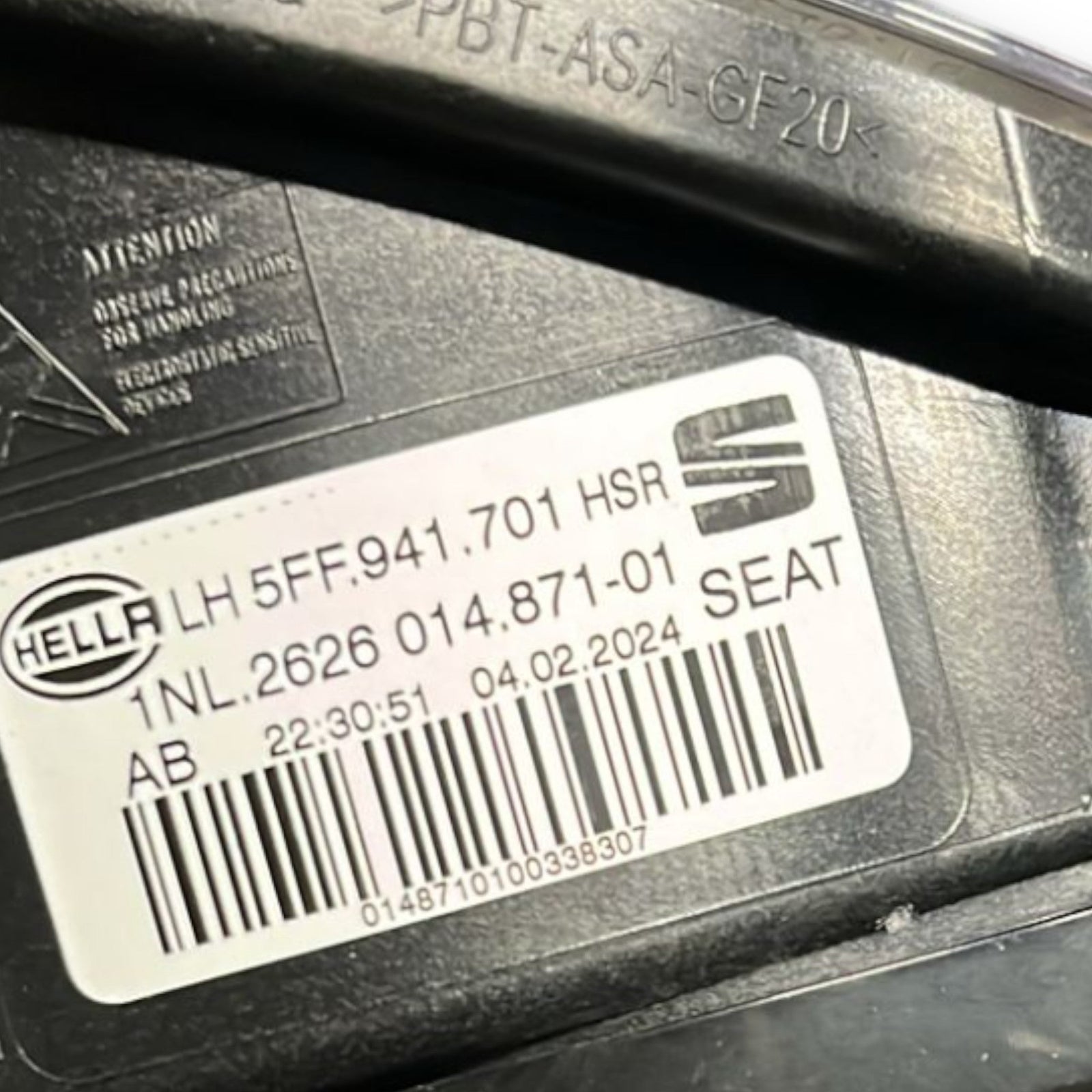 Faro / Fanalino Fendinebbia Anteriore Sinistro Cupra Formentor cod:1NL2626014871 (2020 >) - F&P CRASH SRLS - Ricambi Usati