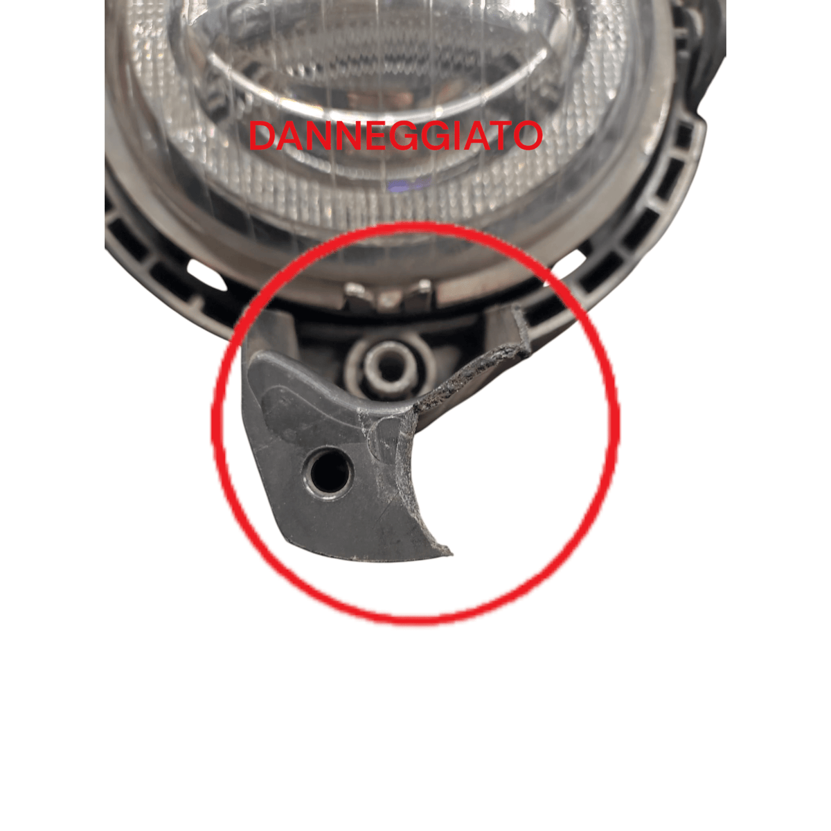 Left LED Fog Light / Spotlight for Mini Countryman R60 CODE: 9812537 (2010 - 2016) - F&P CRASH SRLS - Used Parts