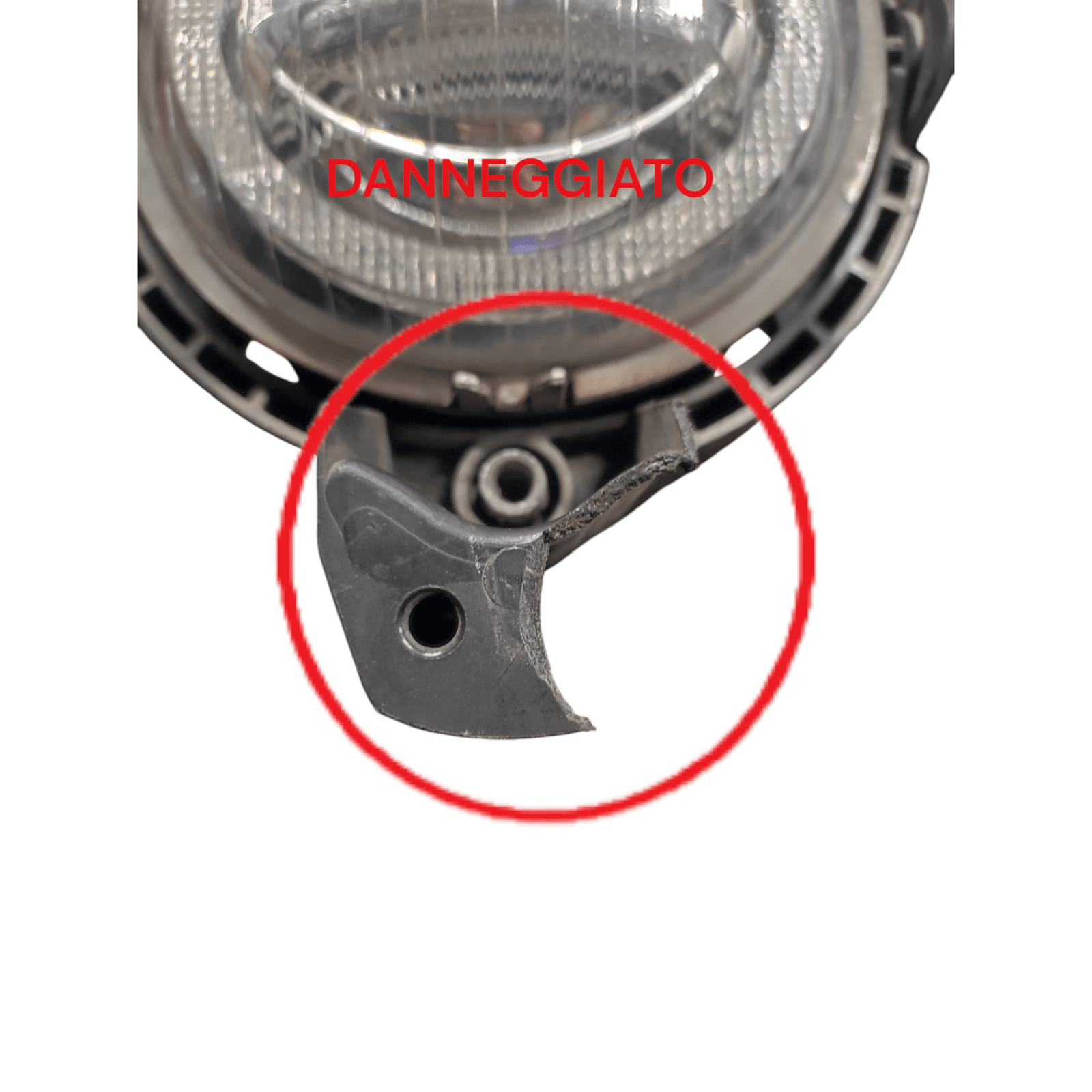 Left LED Fog Light / Spotlight for Mini Countryman R60 CODE: 9812537 (2010 - 2016) - F&P CRASH SRLS - Used Parts