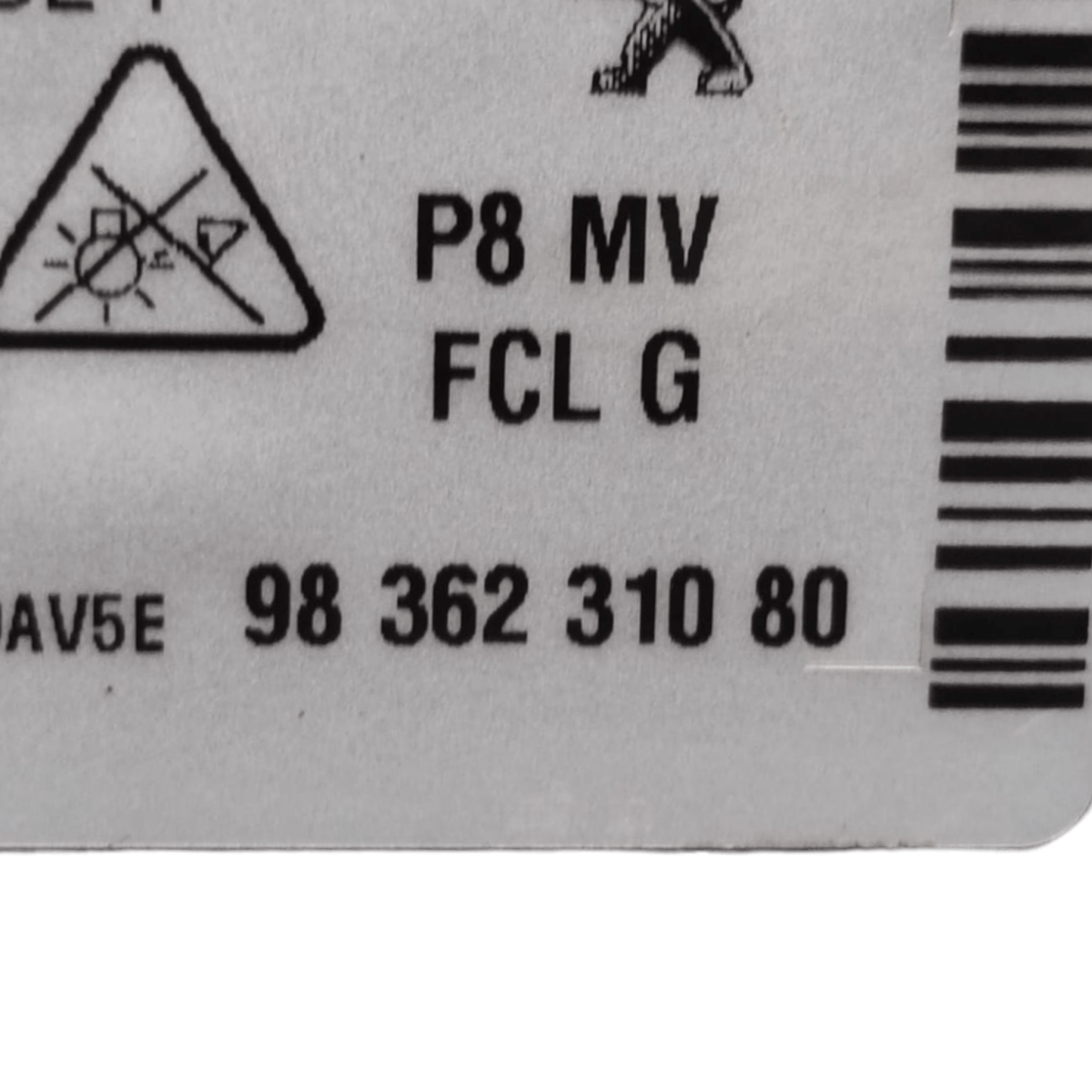 Left LED fog light for Peugeot 3008 code: 9836231080 (2020 - 2023) - F&P CRASH SRLS - Used Spare Parts