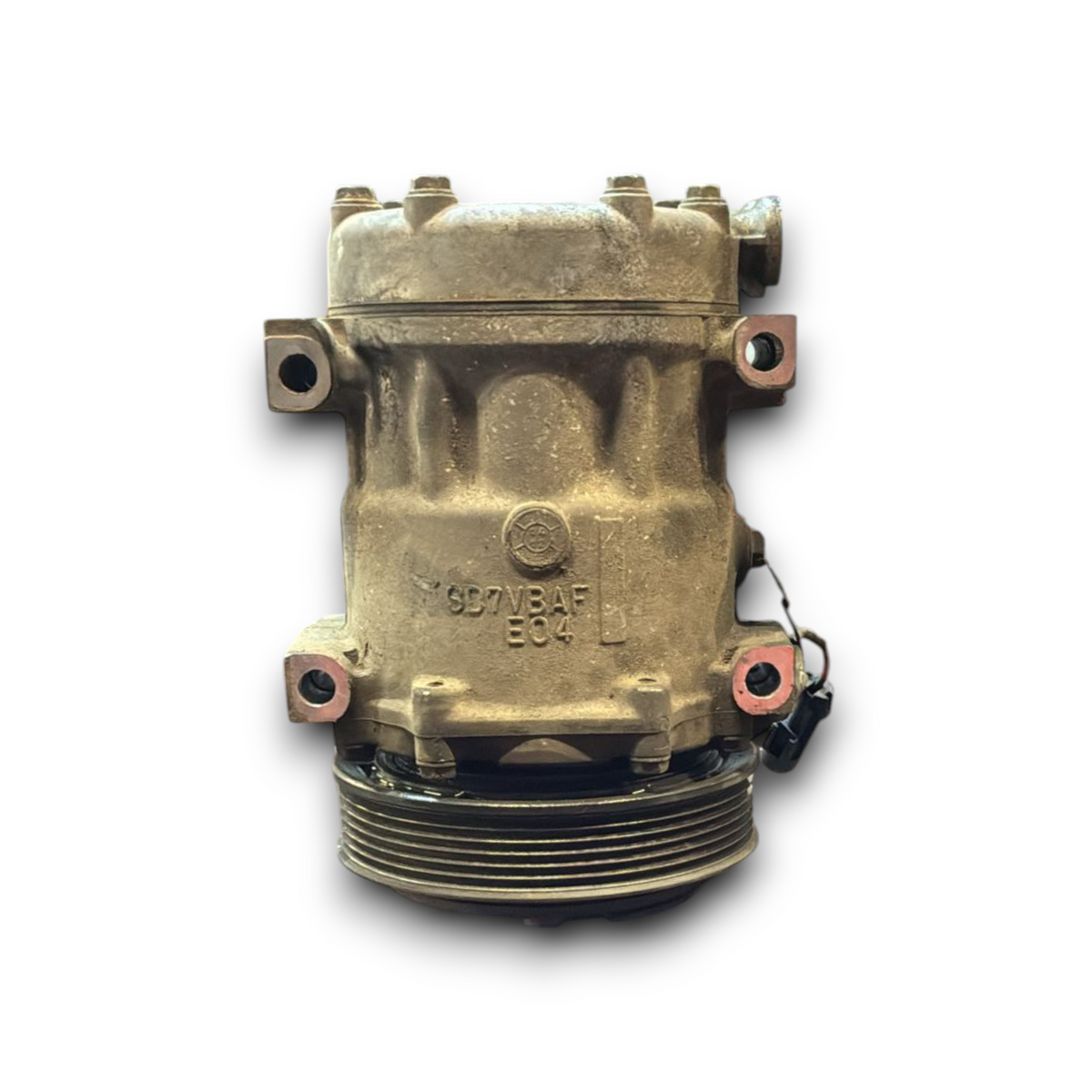 Airconditioningcompressor alfa romeo 147 1.9 diesel cod :60653652 (2000 - 2010) 
